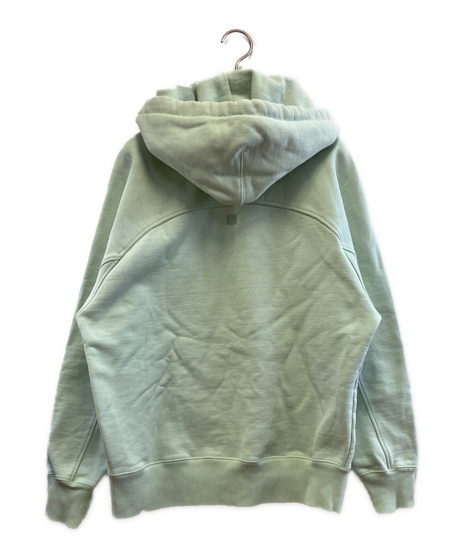 中古・古着通販】AMI PARIS (アミ パリス) 刺繍パーカー グリーン