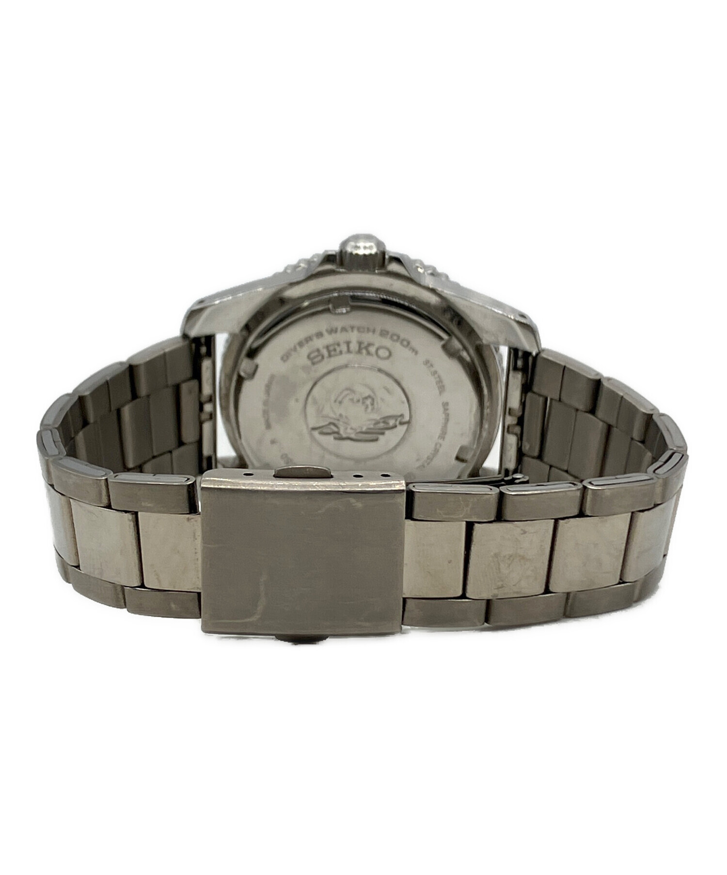 中古・古着通販】SEIKO (セイコー) ダイバーズウォッチ ブラック
