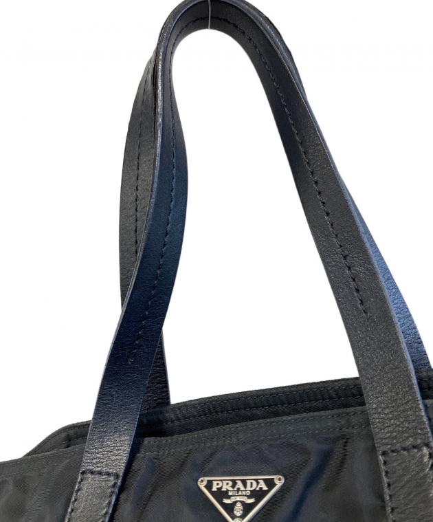 中古・古着通販】PRADA (プラダ) ミニトートバッグ ブラック｜ブランド