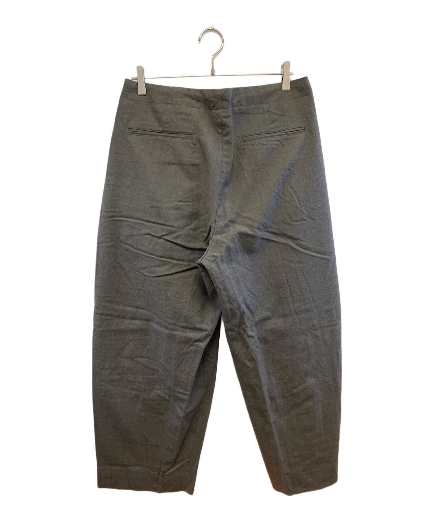 中古・古着通販】BLURHMS (ブラームス) ウールスラックス グレー