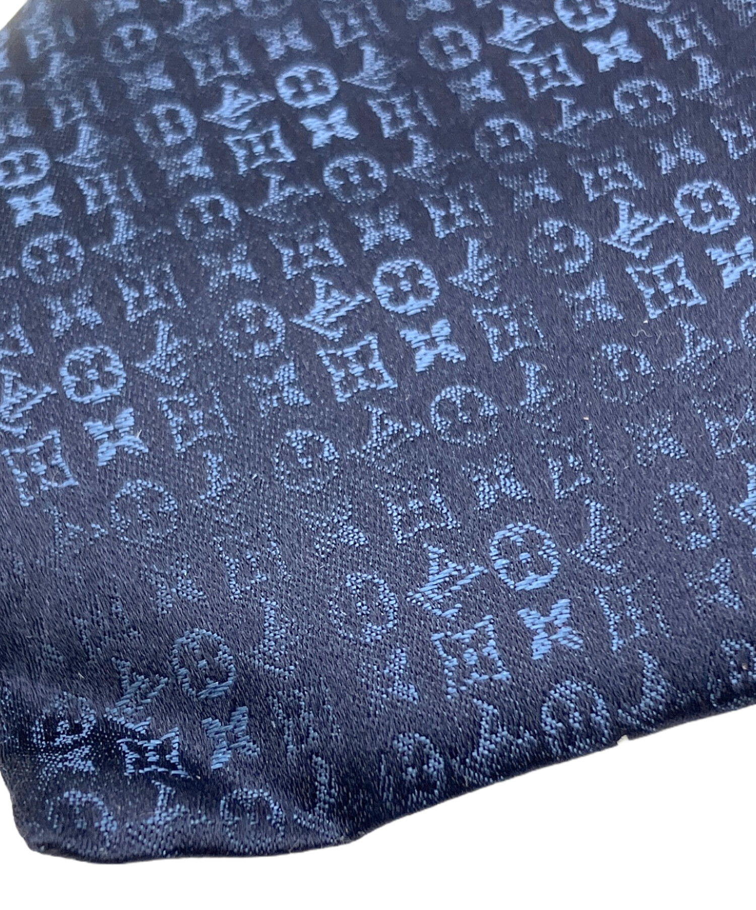 【新品未使用】Louis Vuitton ネクタイ ネイビー 中古・古着通販】LOUIS VUITTON (ルイ ヴィトン) ネクタイ ネイビー
