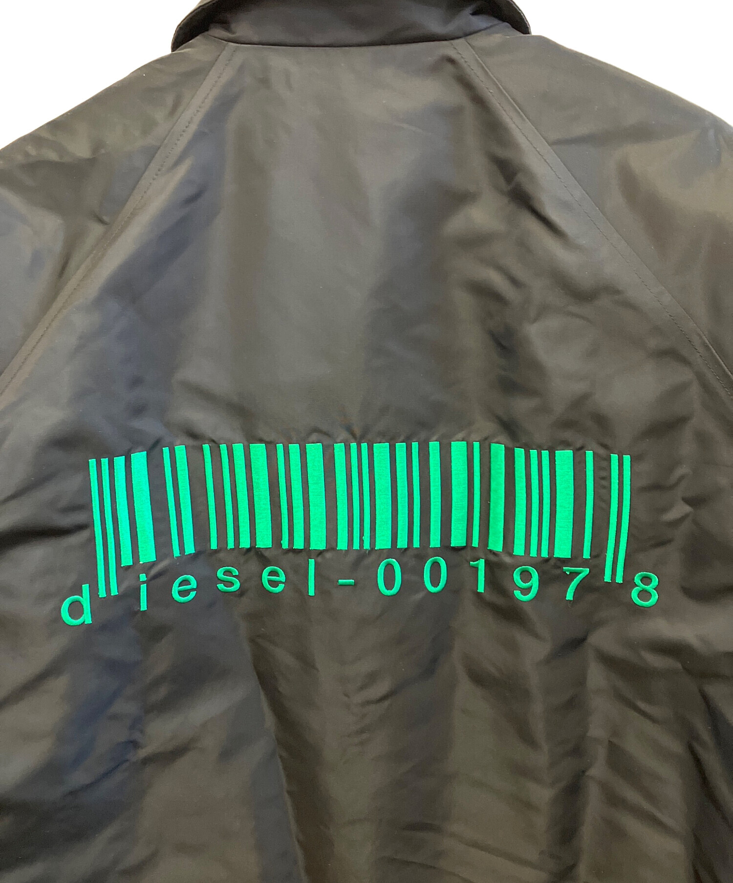 中古・古着通販】DIESEL (ディーゼル) コーチジャケット ブラック