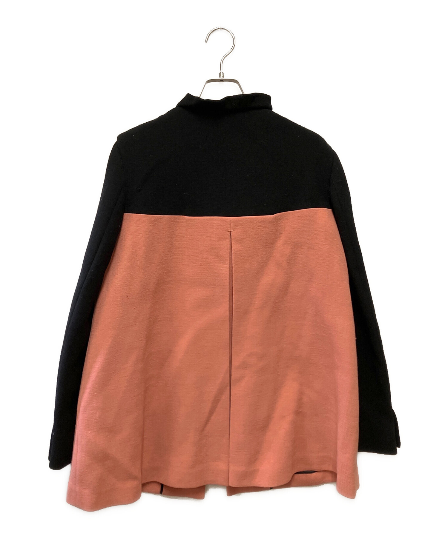 MIU MIU レッド コート 中古・古着通販】MIU MIU (ミュウミュウ) リボンミドルコート レッド