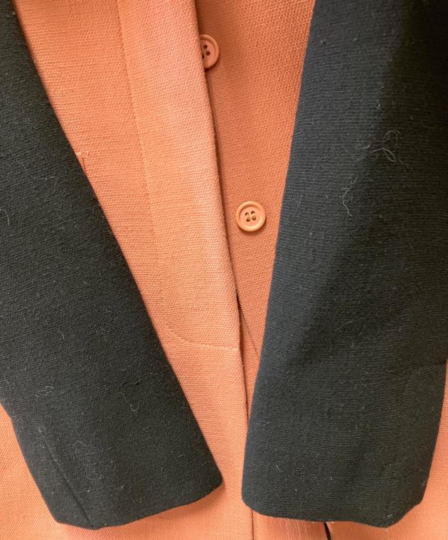 中古・古着通販】MIU MIU (ミュウミュウ) スタンドカラーコート ピンク