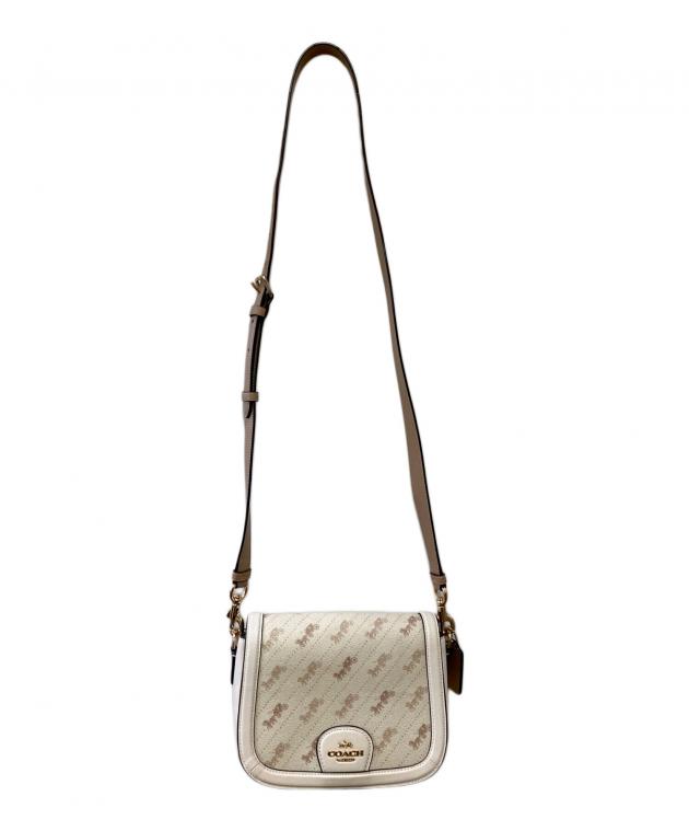 中古・古着通販】COACH (コーチ) ショルダーバッグ ベージュ｜ブランド