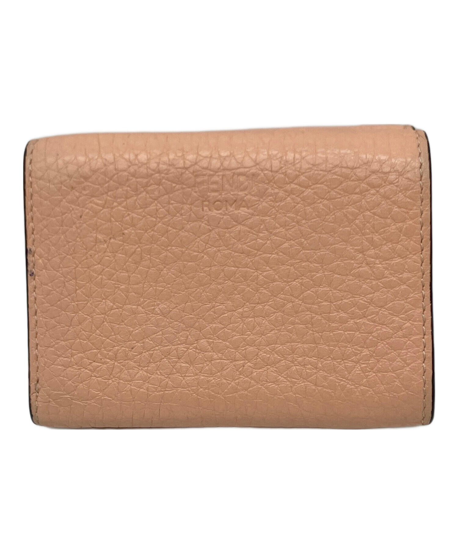 中古・古着通販】FENDI (フェンディ) 3つ折り財布 ピンク｜ブランド