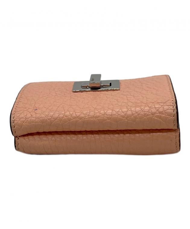 FENDI フェンディ 財布・ケース  ピンク 【古着】【中古】【送料無料】 FENDI - FENDI フェンディ 財布・コインケース ピンク 【古着】【中古