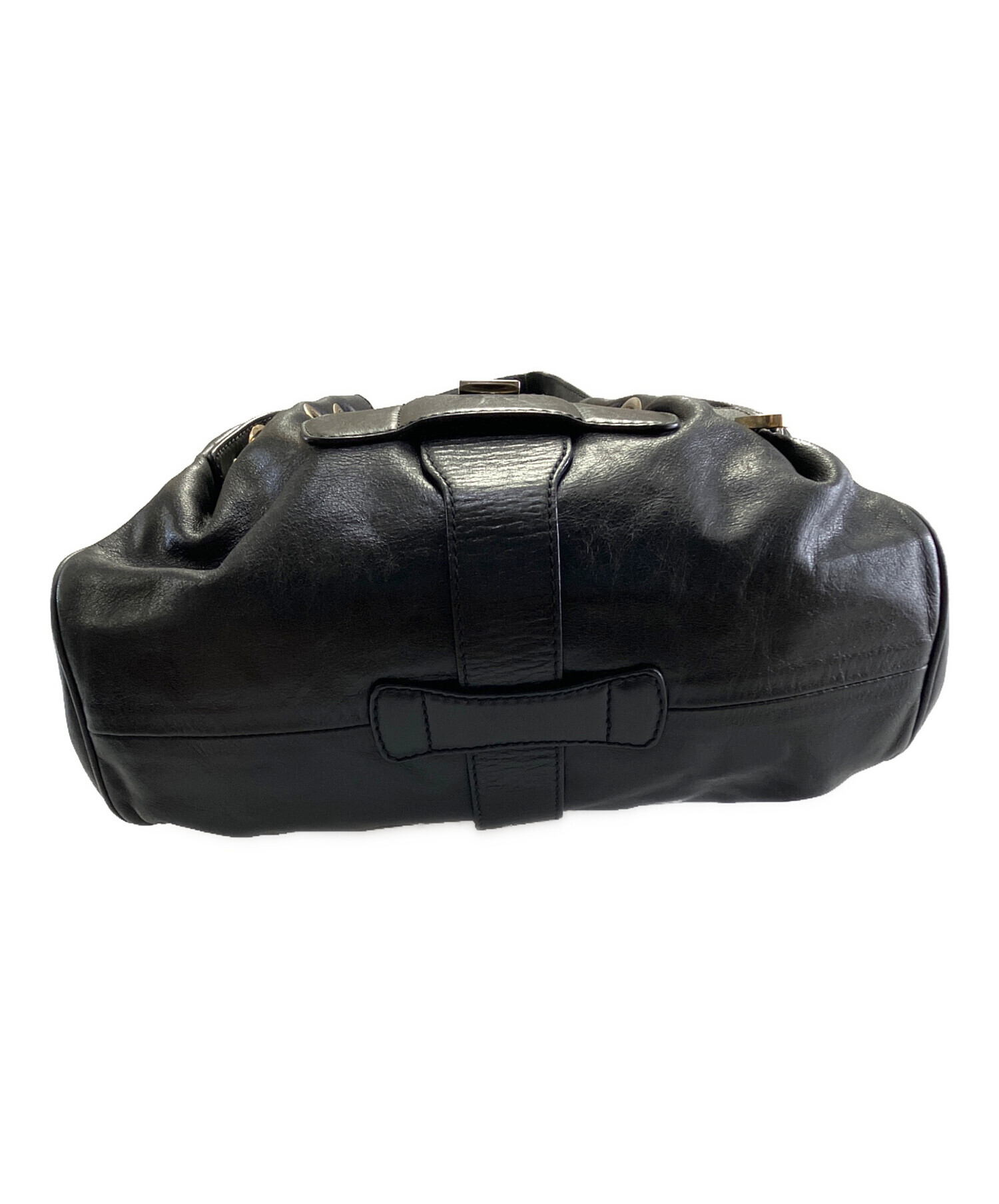 中古・古着通販】JIMMY CHOO (ジミーチュウ) トートバッグ ブラック 