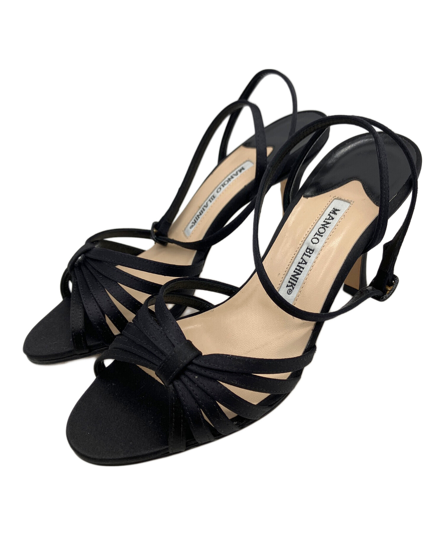 MANOLO BLAHNIK スリングバックサンダル 36 MANOLO BLAHNIK スリングバックサンダル 36 ▽MANOLO マノロ・ブラニク