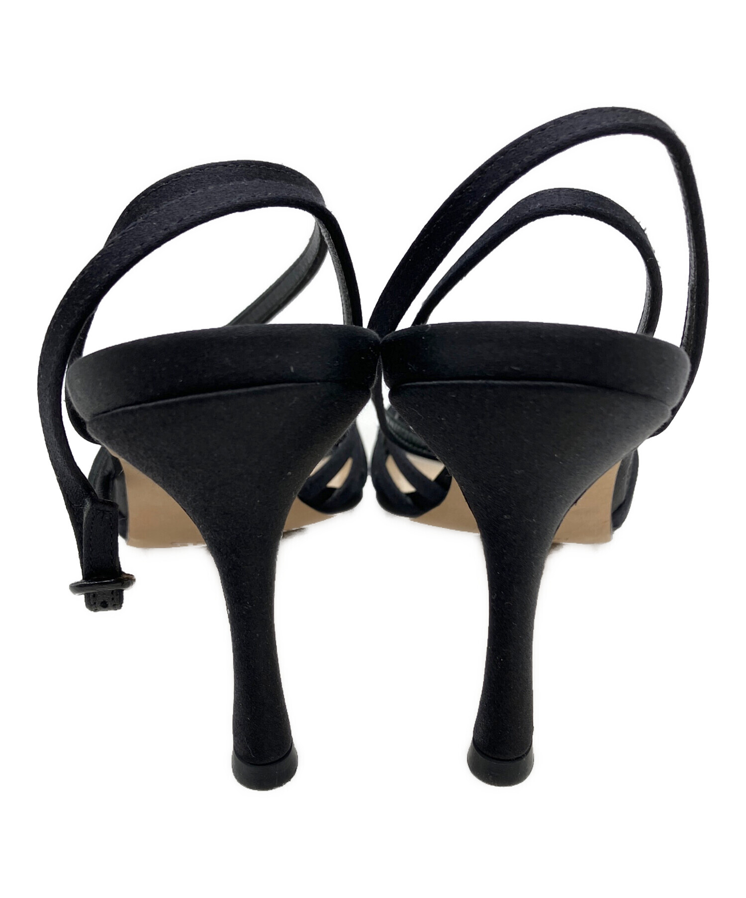 中古・古着通販】Manolo Blahnik (マノロブラニク) サンダル ブラック