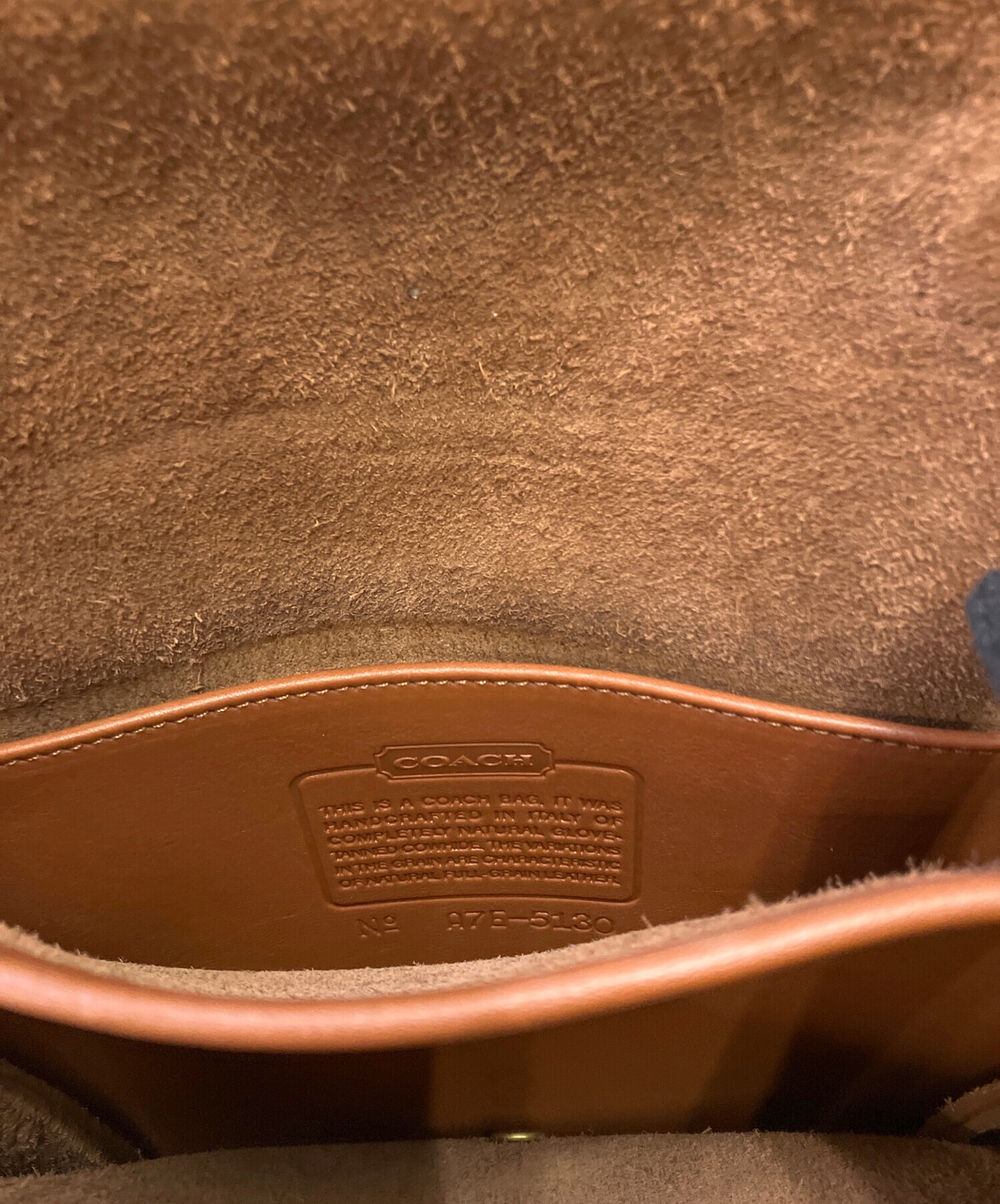 中古・古着通販】COACH (コーチ) ショルダーバッグ ブラウン｜ブランド