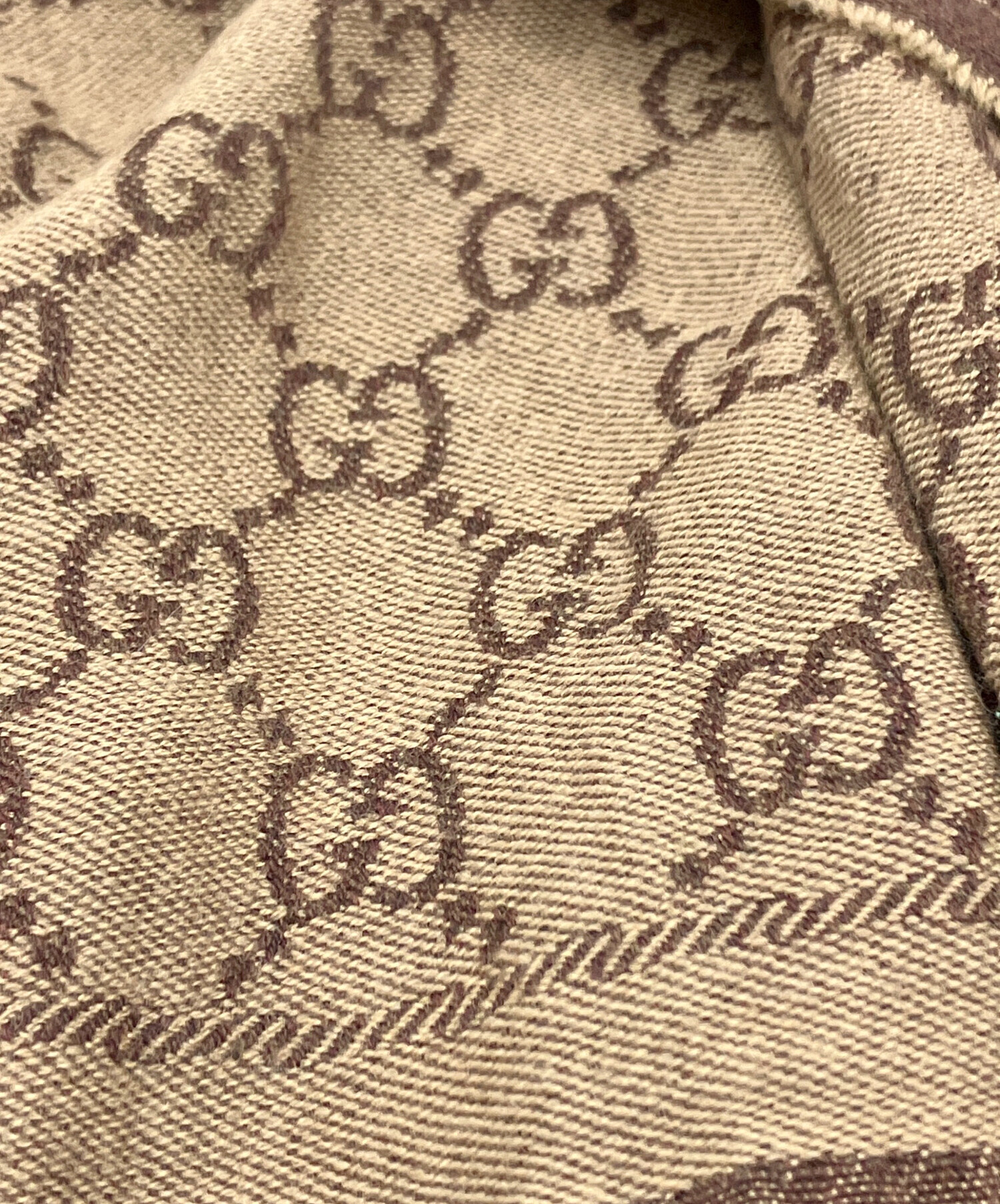 中古・古着通販】GUCCI (グッチ) マフラー ブラウン｜ブランド・古着