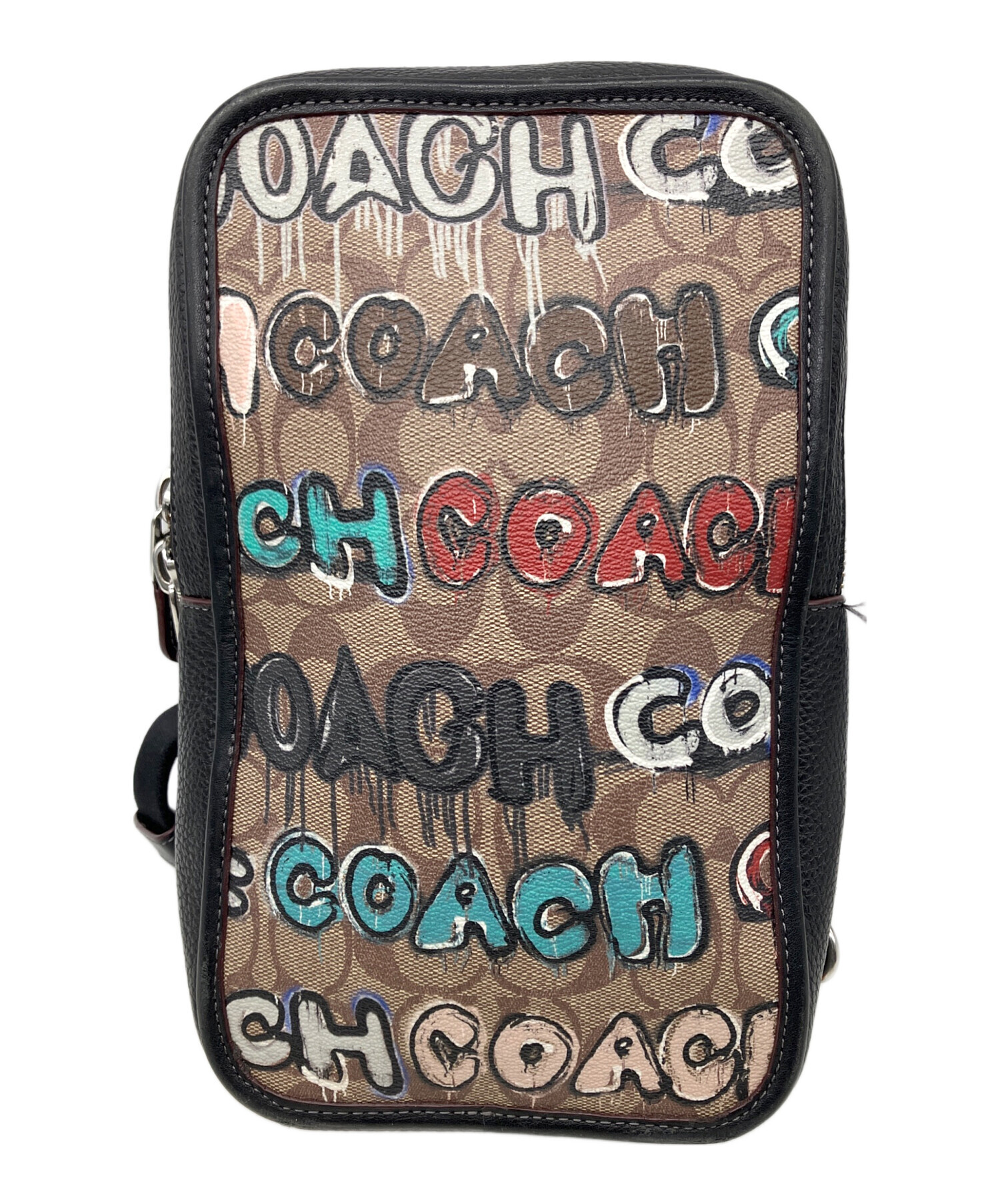 中古・古着通販】COACH (コーチ) ボディーバッグ ベージュ｜ブランド