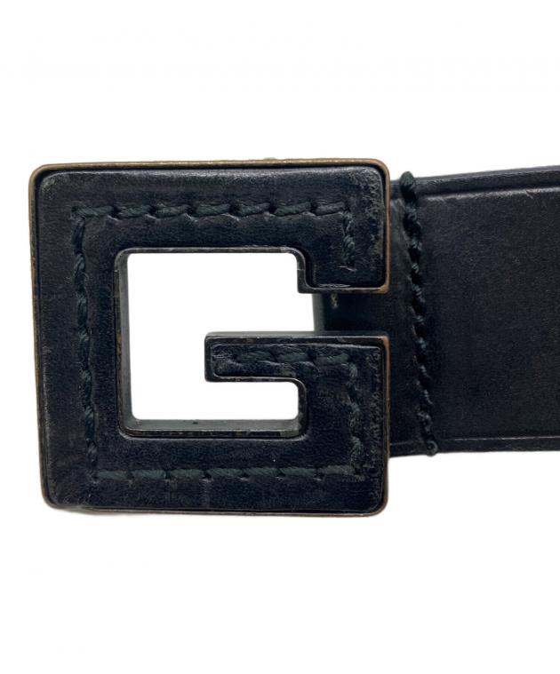 【新品未使用】　GUCCI レザーベルト 中古・古着通販】GUCCI (グッチ) レザーベルト｜ブランド・古着通販