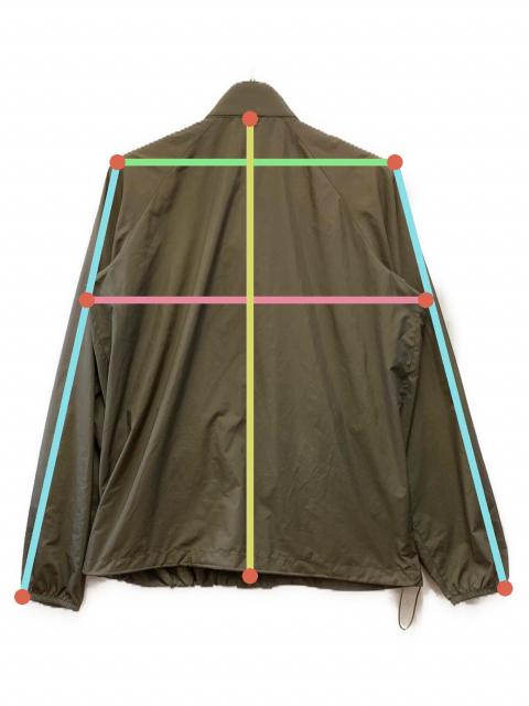 中古・古着通販】stussy (ステューシー) ウインドブレーカー グリーン