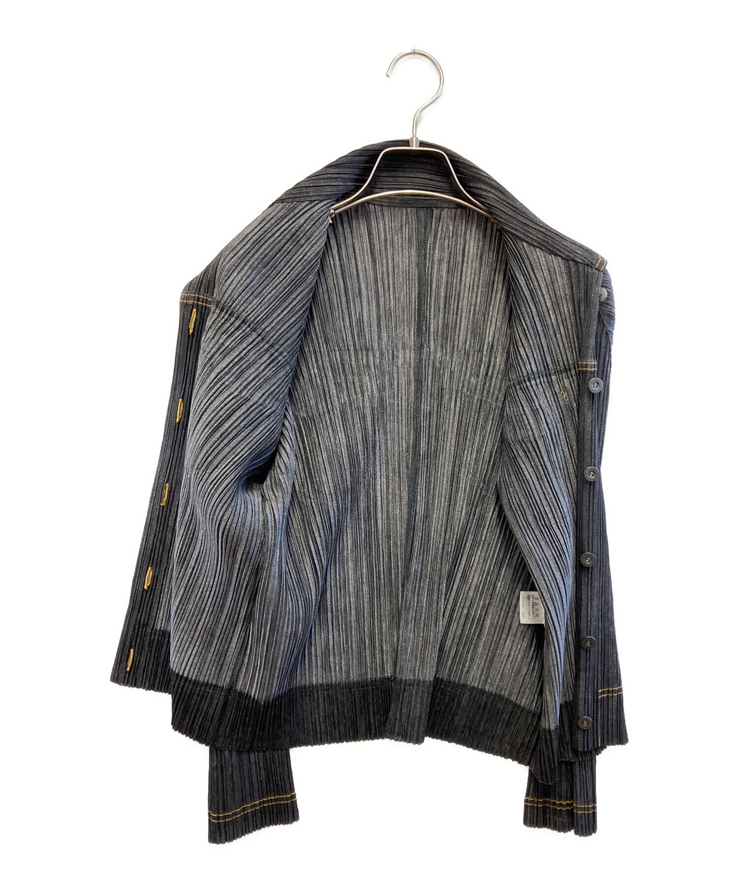 中古・古着通販】PLEATS PLEASE (プリーツプリーズ) デニム転写