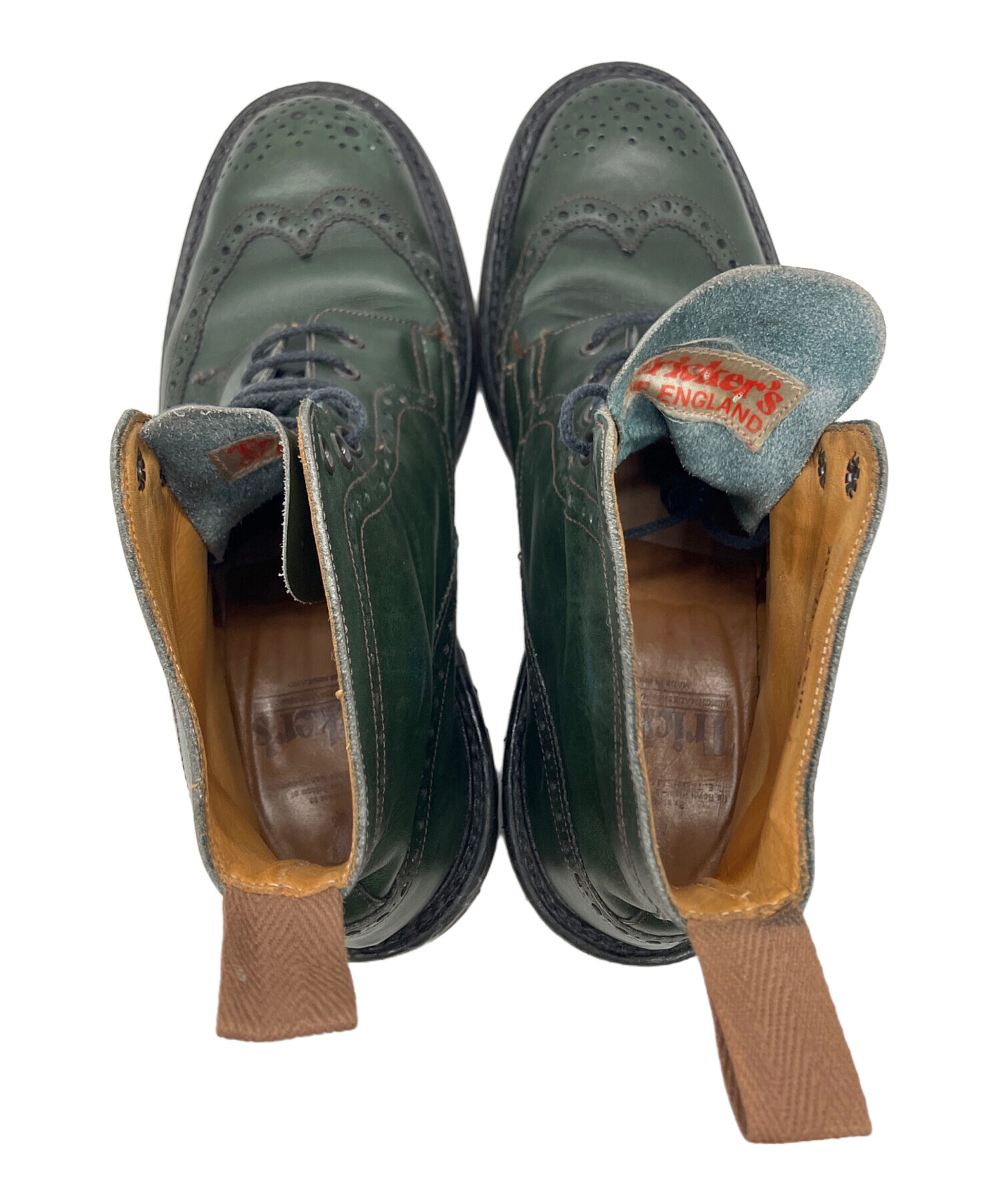 中古・古着通販】Tricker's (トリッカーズ) ウィングチップブーツ