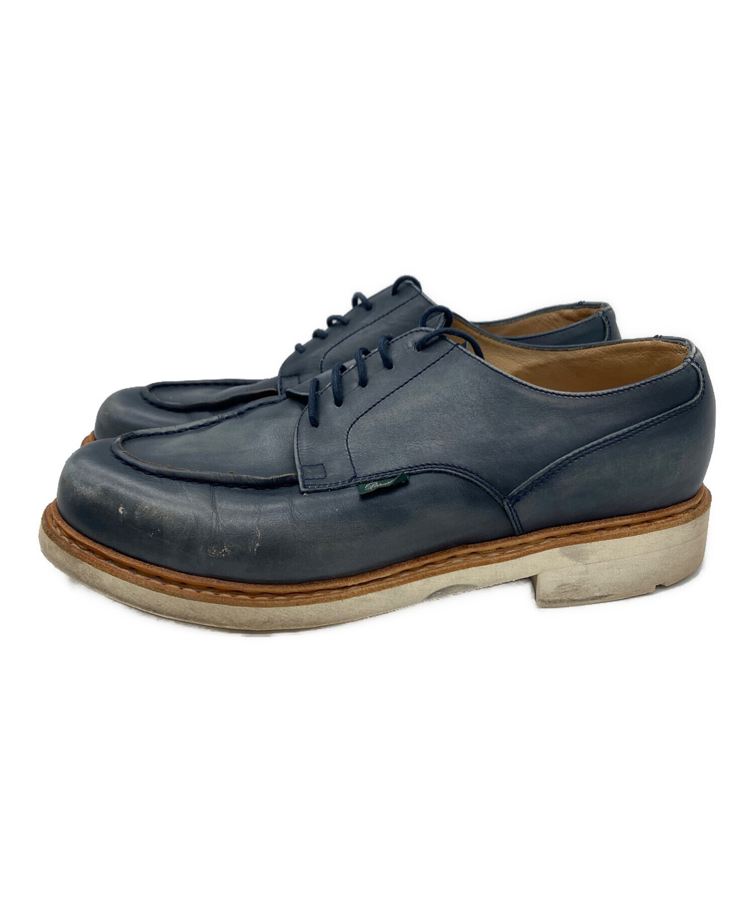 中古・古着通販】PARABOOT (パラブーツ) レザーシューズ ネイビー