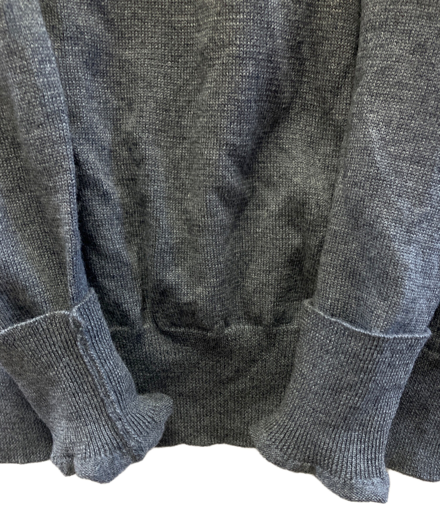 中古・古着通販】MONCLER (モンクレール) 薄手ニット グレー サイズ:S