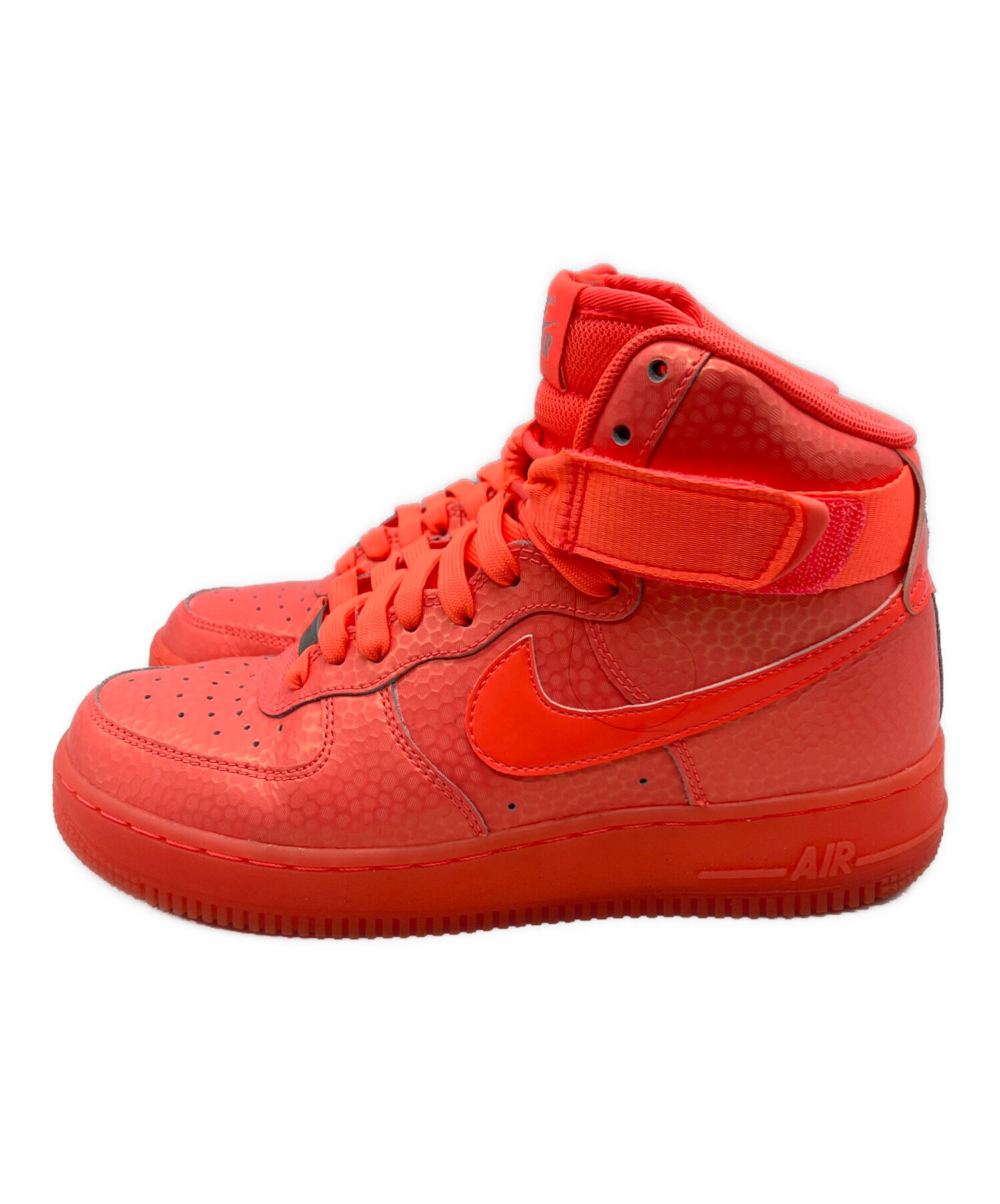 中古・古着通販】NIKE (ナイキ) ハイカットスニーカー レッド サイズ