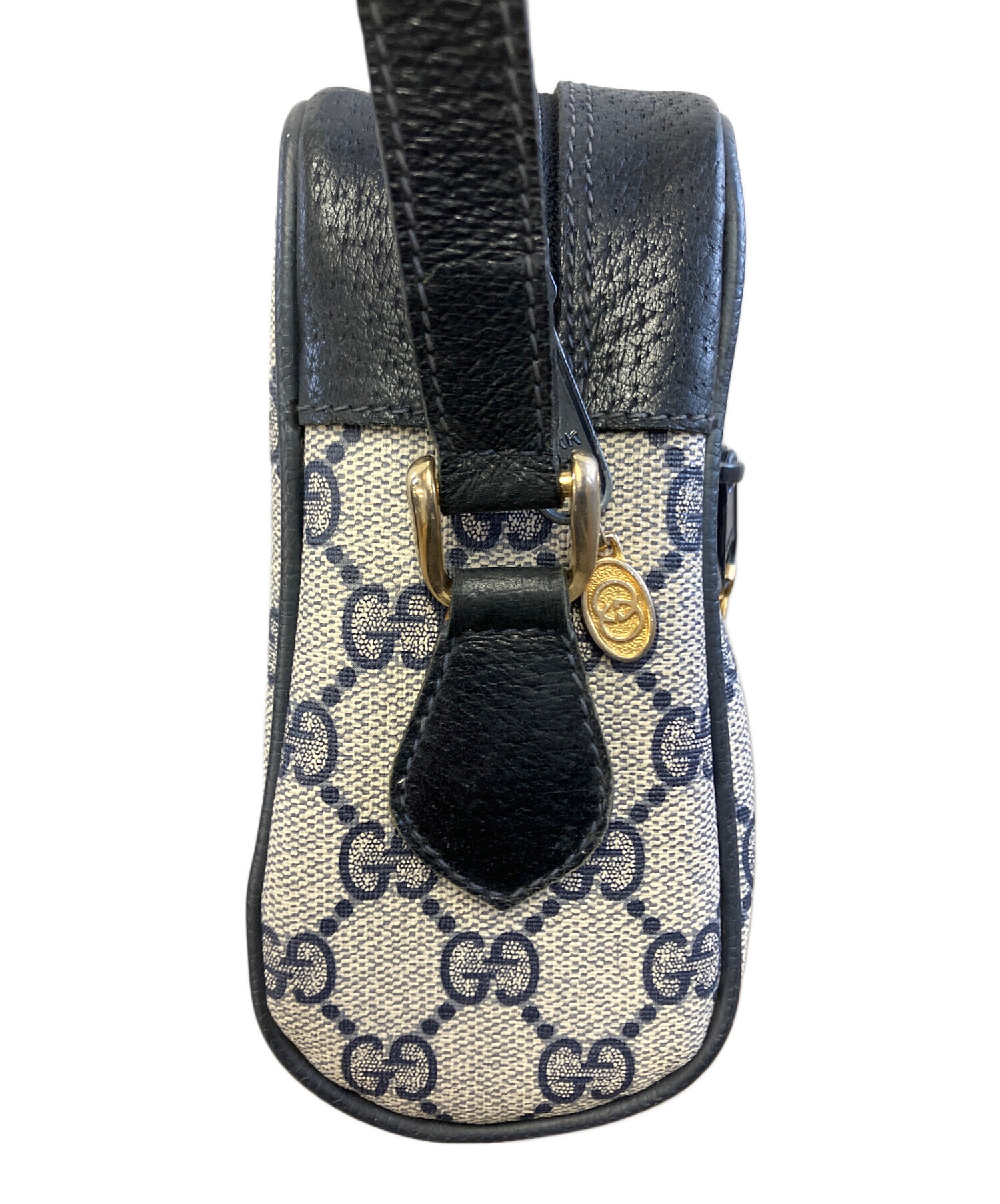 中古・古着通販】GUCCI (グッチ) ショルダーバッグ ネイビー｜ブランド