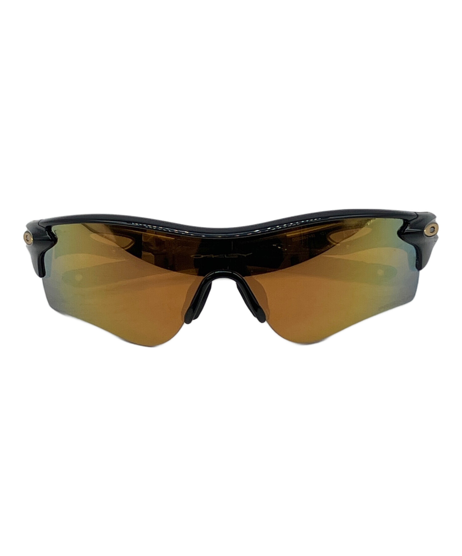 中古・古着通販】OAKLEY (オークリー) サングラス ブラック×ゴールド 