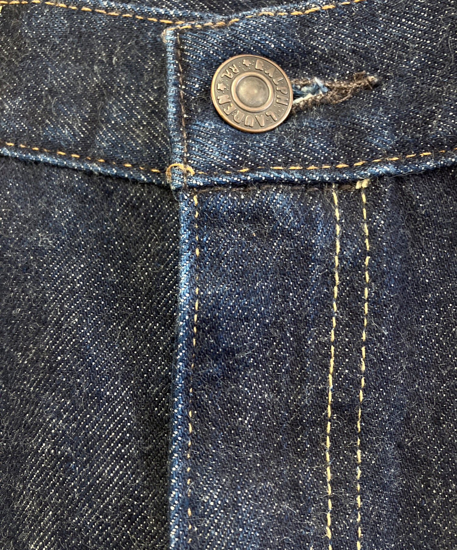中古・古着通販】RRL (ダブルアールエル) デニムパンツ インディゴ 