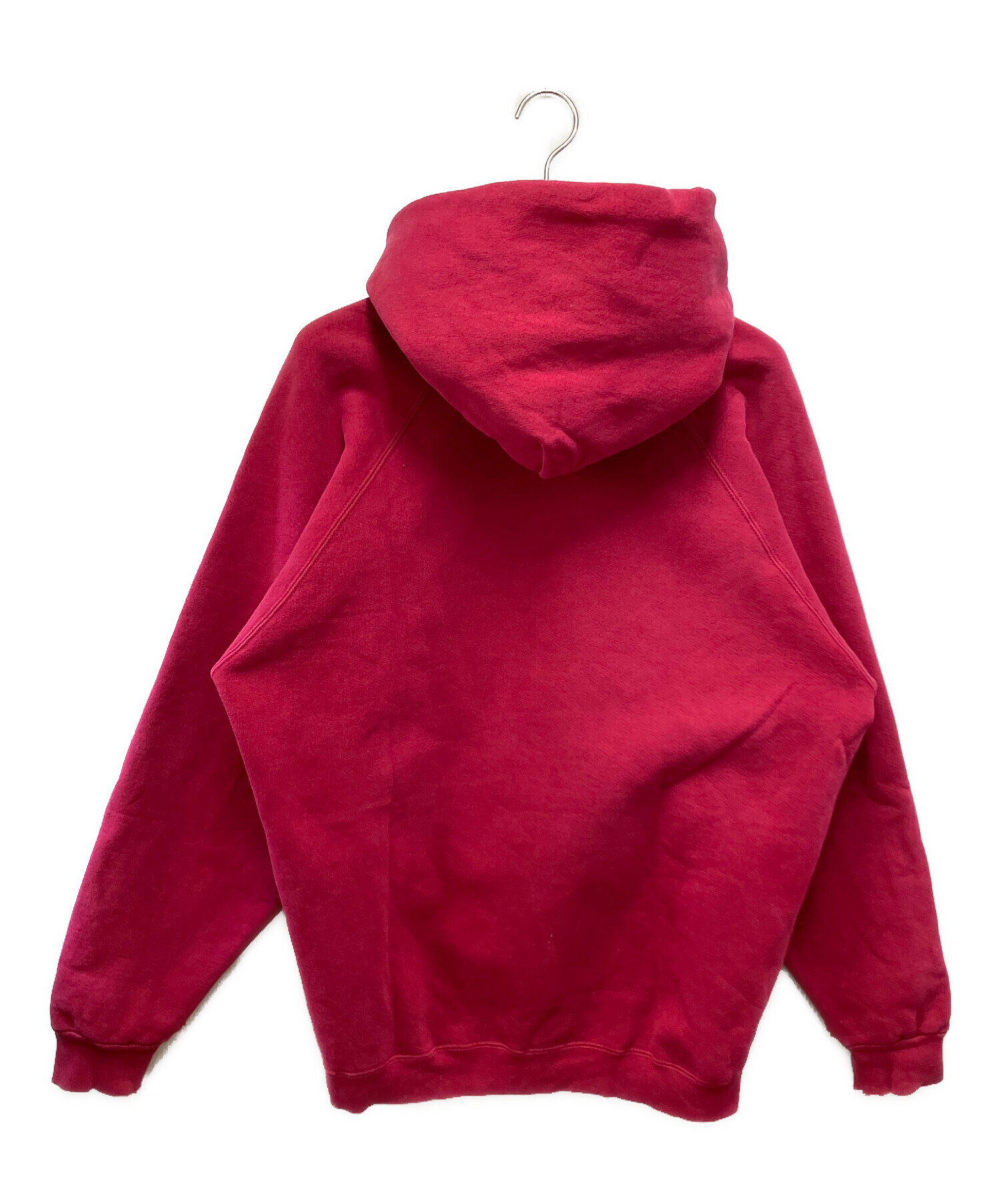 アディダス　パーカー　ワインレッド　カナダ産 中古・古着通販】adidas (アディダス) パーカー レッド サイズ:XL