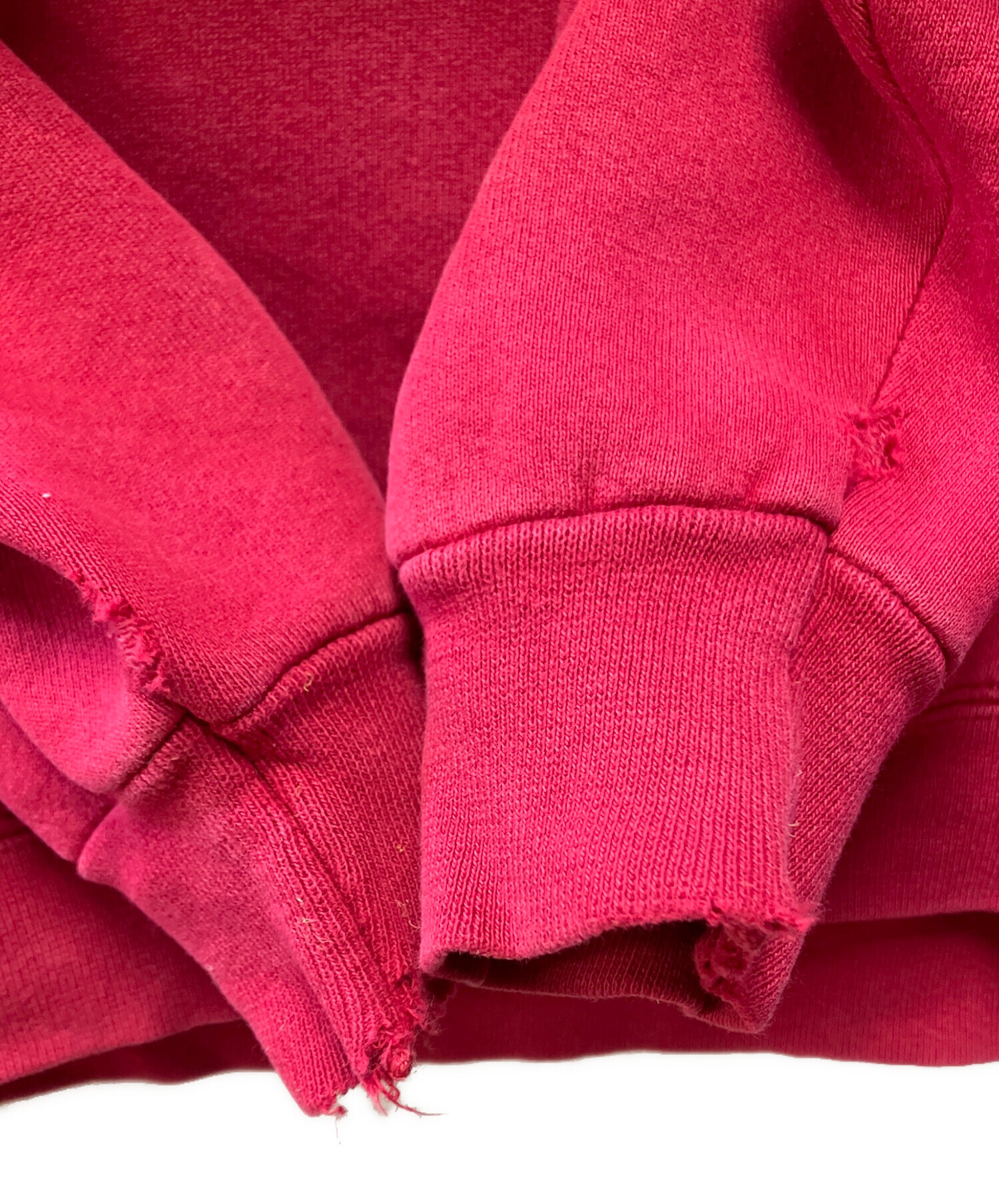 中古・古着通販】adidas (アディダス) パーカー レッド サイズ:XL