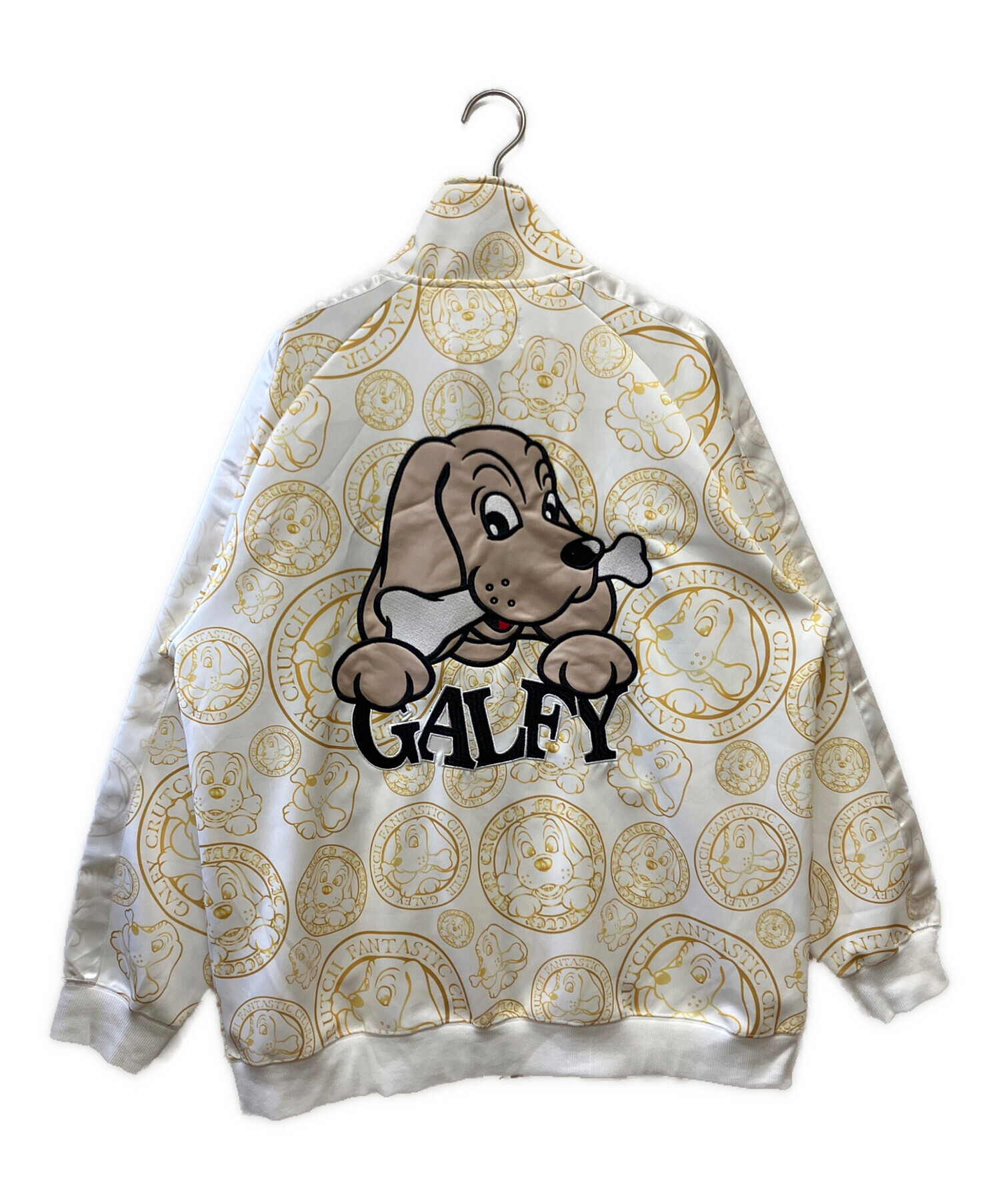 名古屋限定 ゴールドゴルフロッカーズ セットアップXL ノベルティ付き 中古・古着通販】GALFY (ガルフィー) セットアップ ゴールド×ホワイト