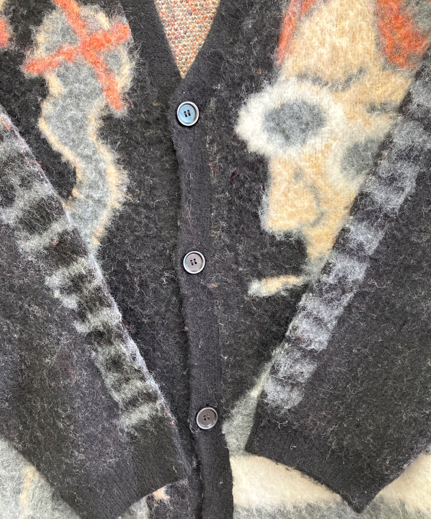 中古・古着通販】glamb (グラム) 厚手カーディガン ブラック サイズ:M