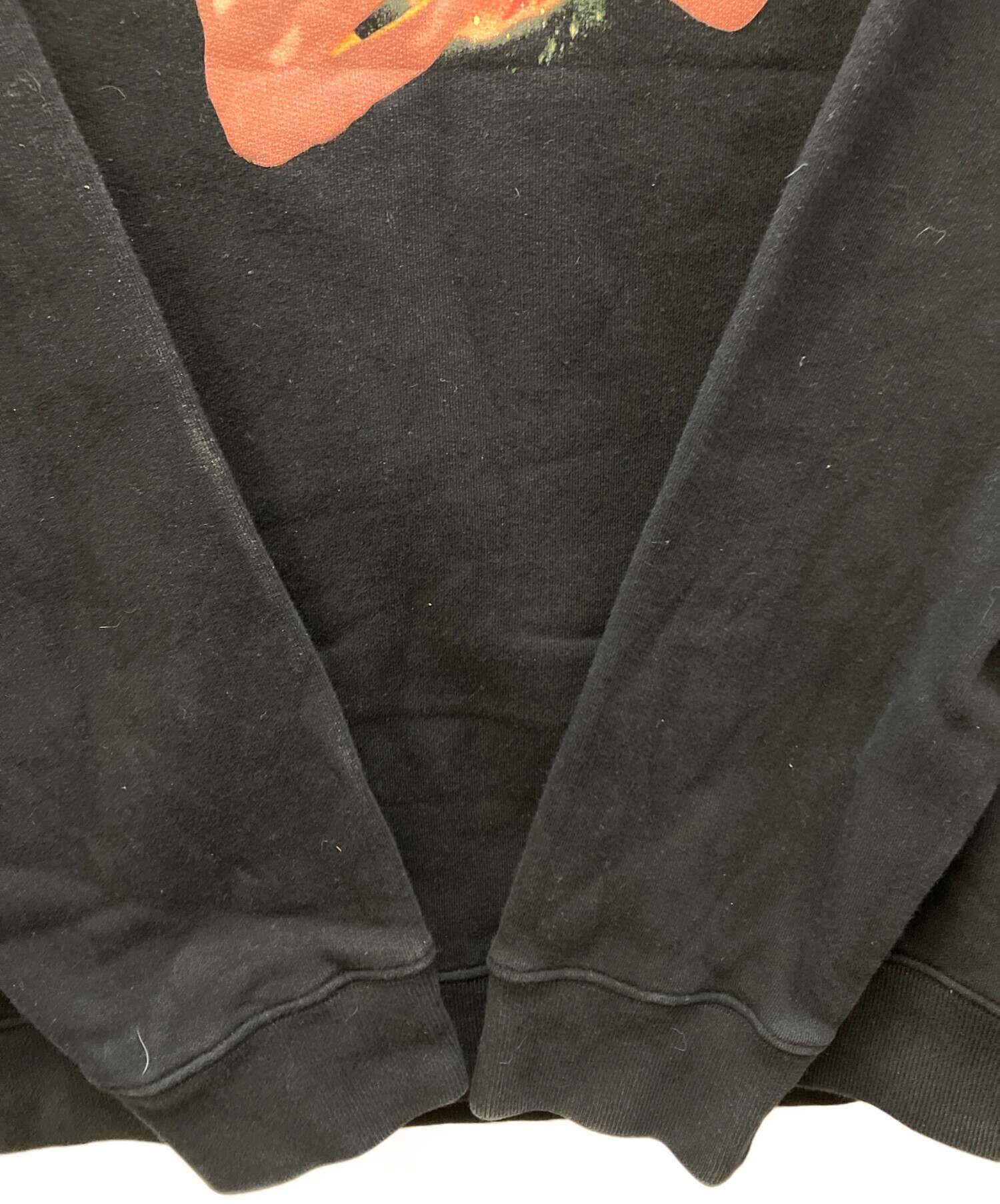 中古・古着通販】OFFWHITE (オフホワイト) スウェット ブラック サイズ
