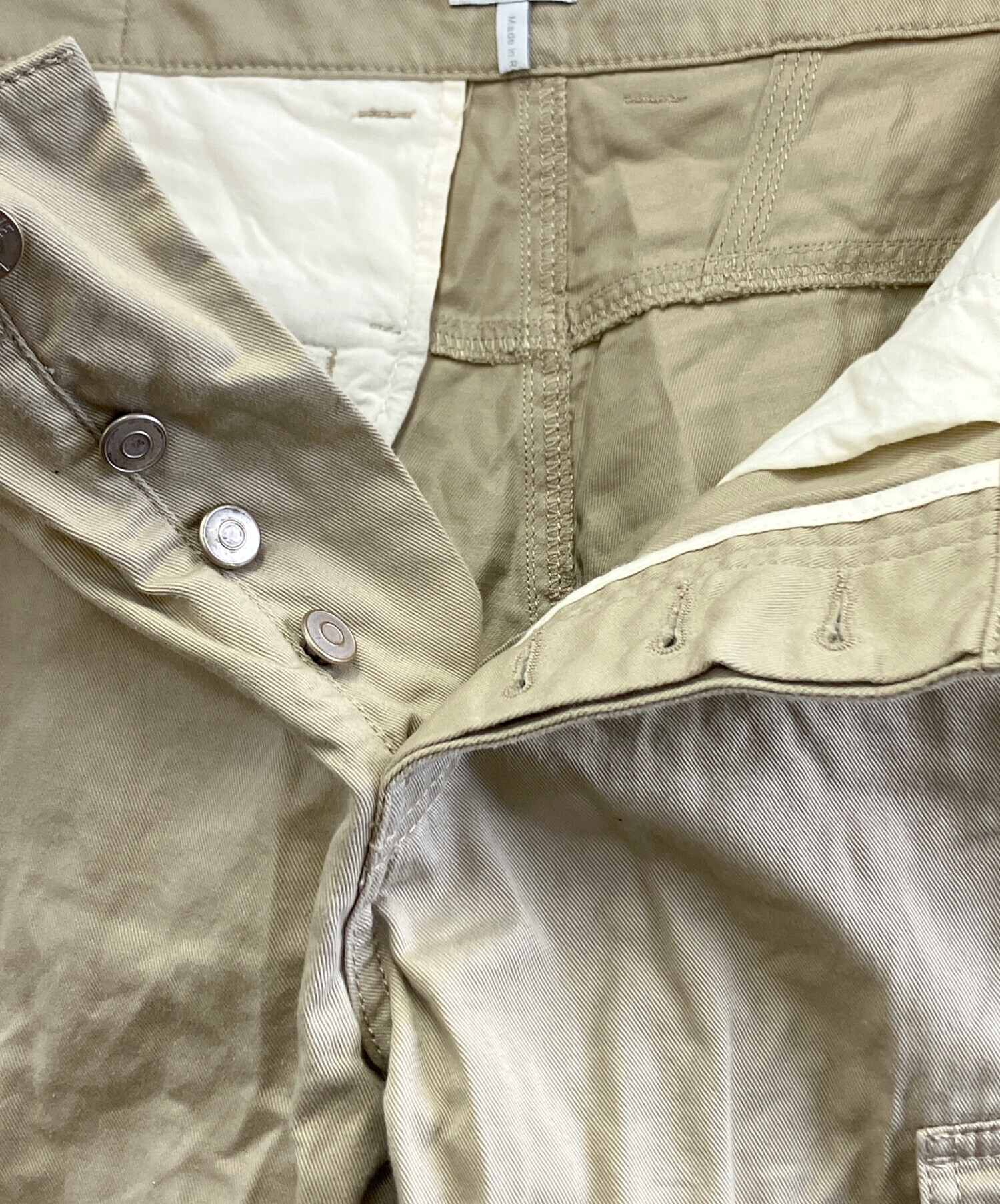 中古・古着通販】LOEWE (ロエベ) パンツ ベージュ サイズ:44｜ブランド