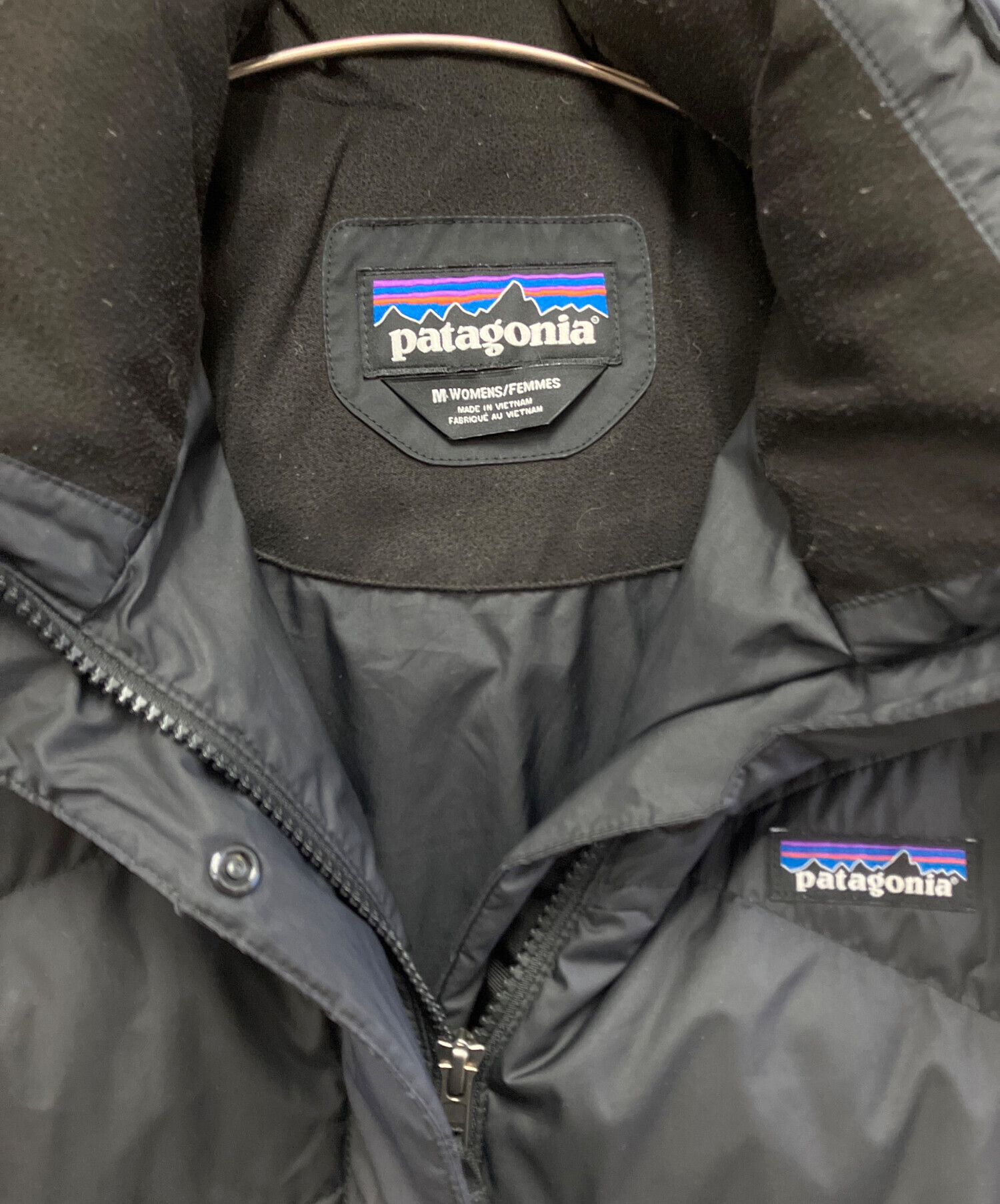 中古・古着通販】Patagonia (パタゴニア) ダウンコート ブラック