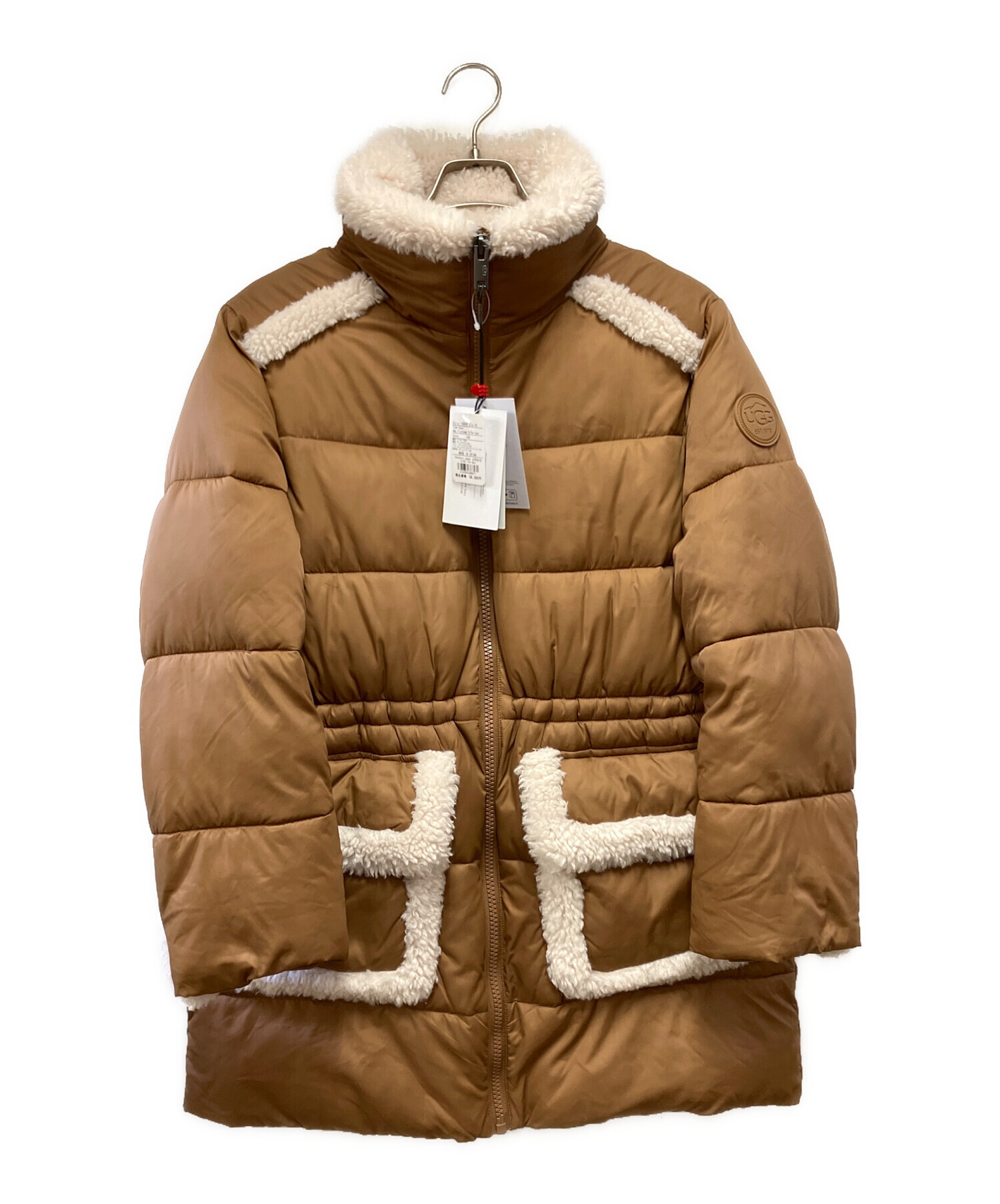 中古・古着通販】UGG (アグ) Amal Plushseam Puffer Coat ブラウン 