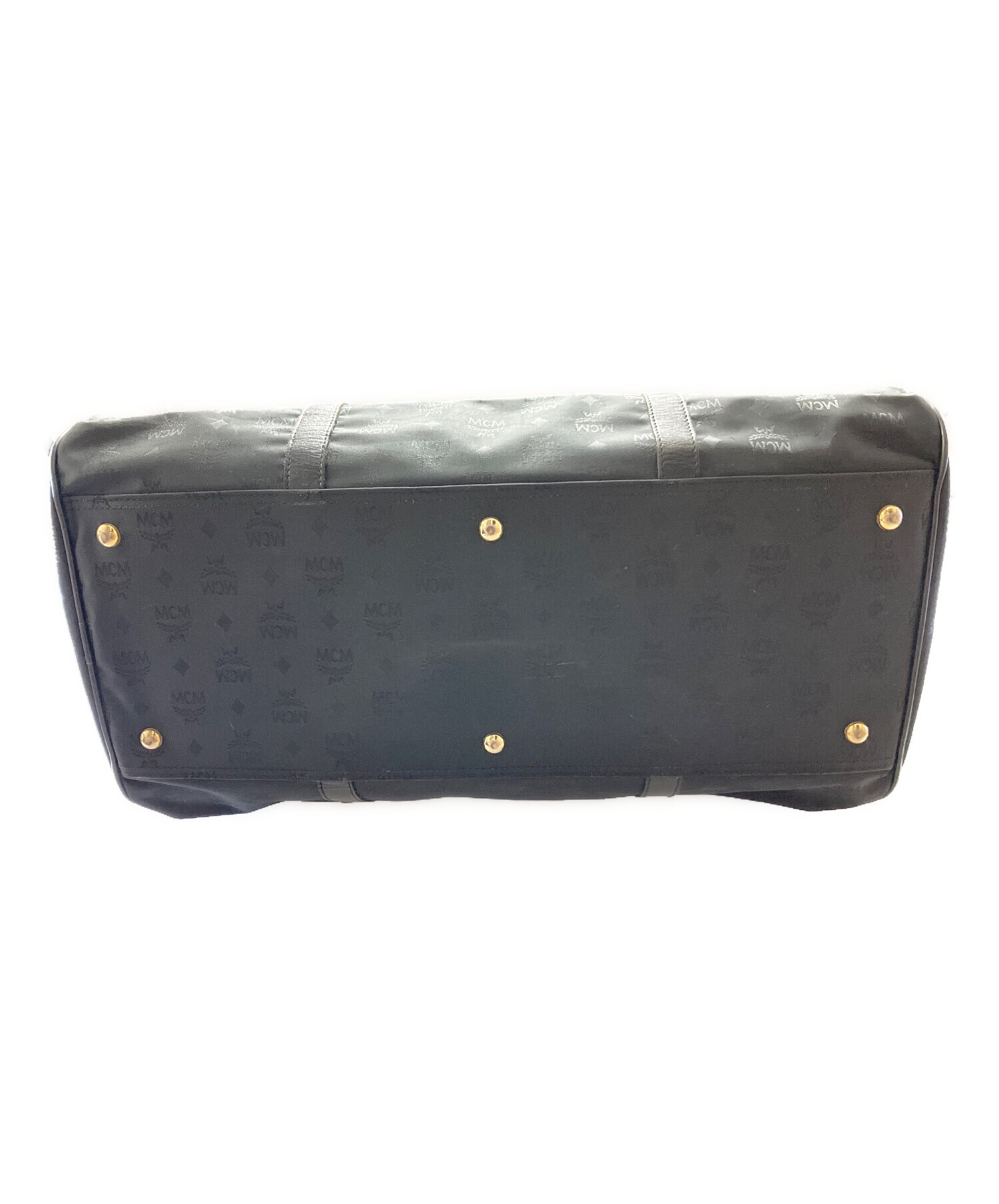 中古・古着通販】MCM (エムシーエム) ボストンバッグ ブラック