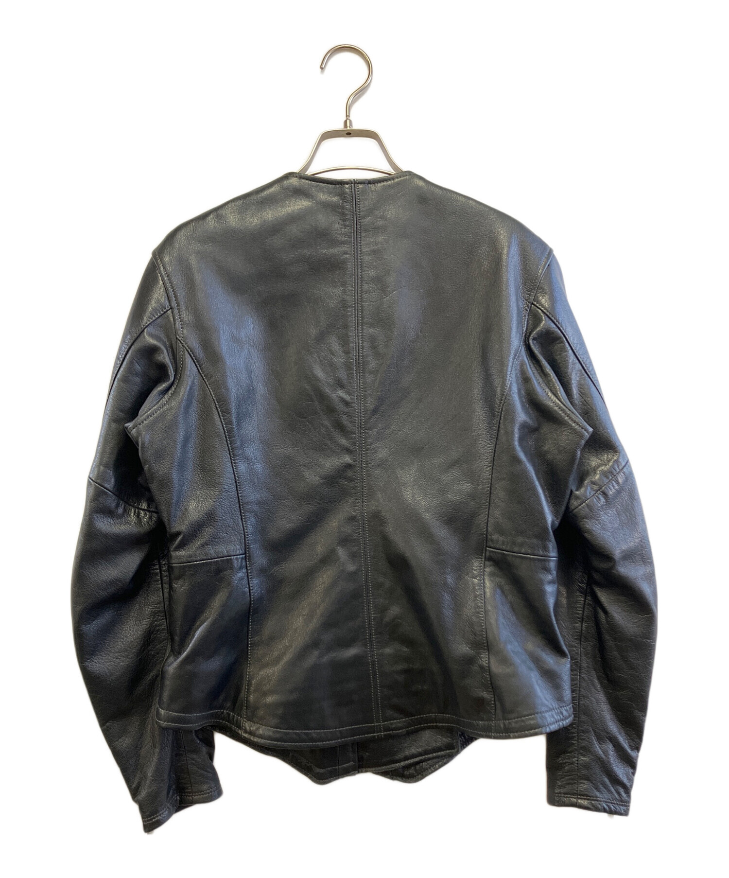 中古・古着通販】KADOYA (カドヤ) ライダースジャケット ブラック 