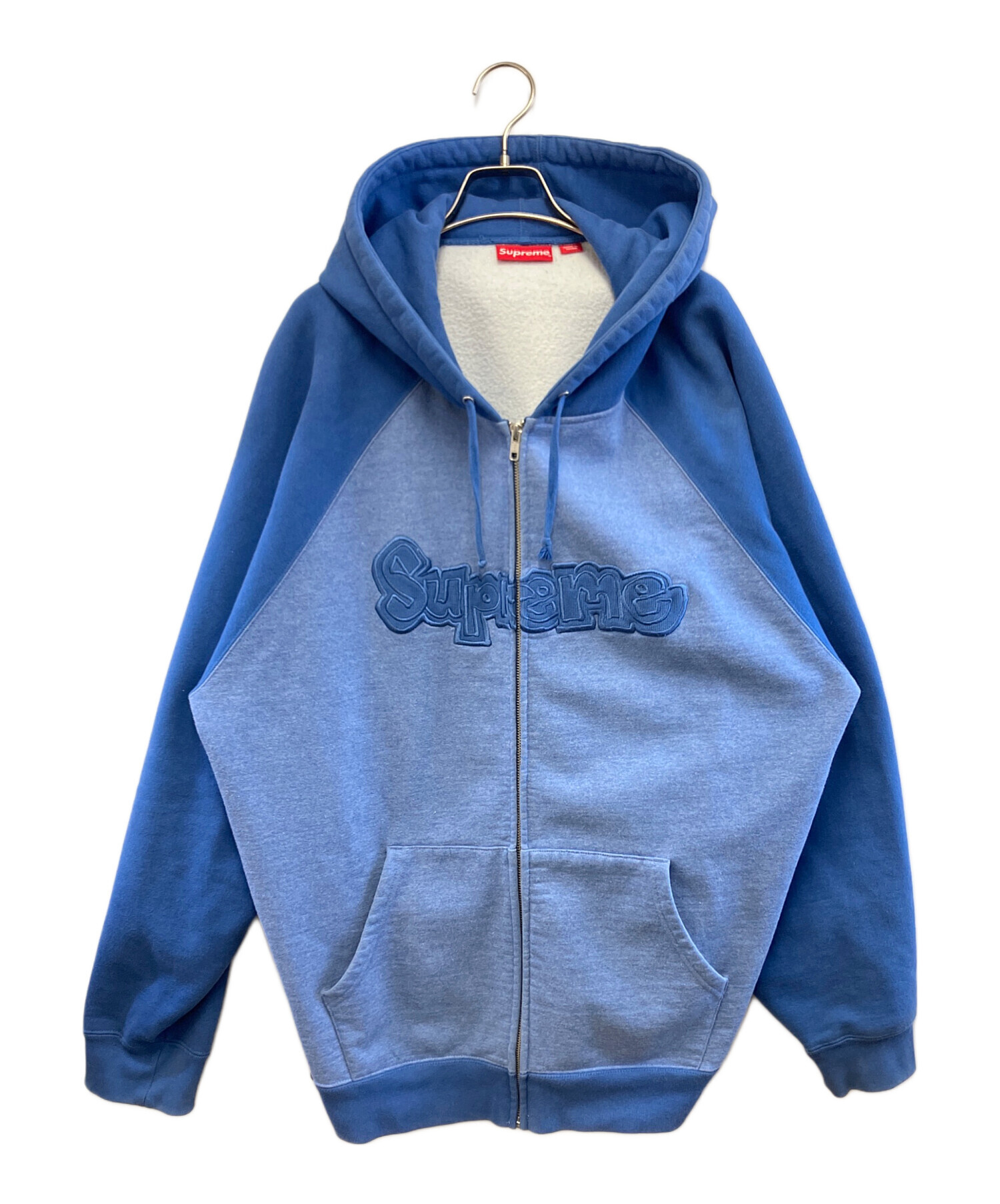 中古・古着通販】Supreme (シュプリーム) ジップパーカー ブルー