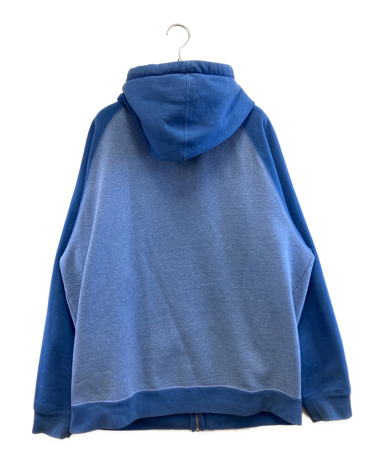 中古・古着通販】Supreme (シュプリーム) ジップパーカー ブルー 中古・古着通販】Supreme (シュプリーム) ジップパーカー ブルー
