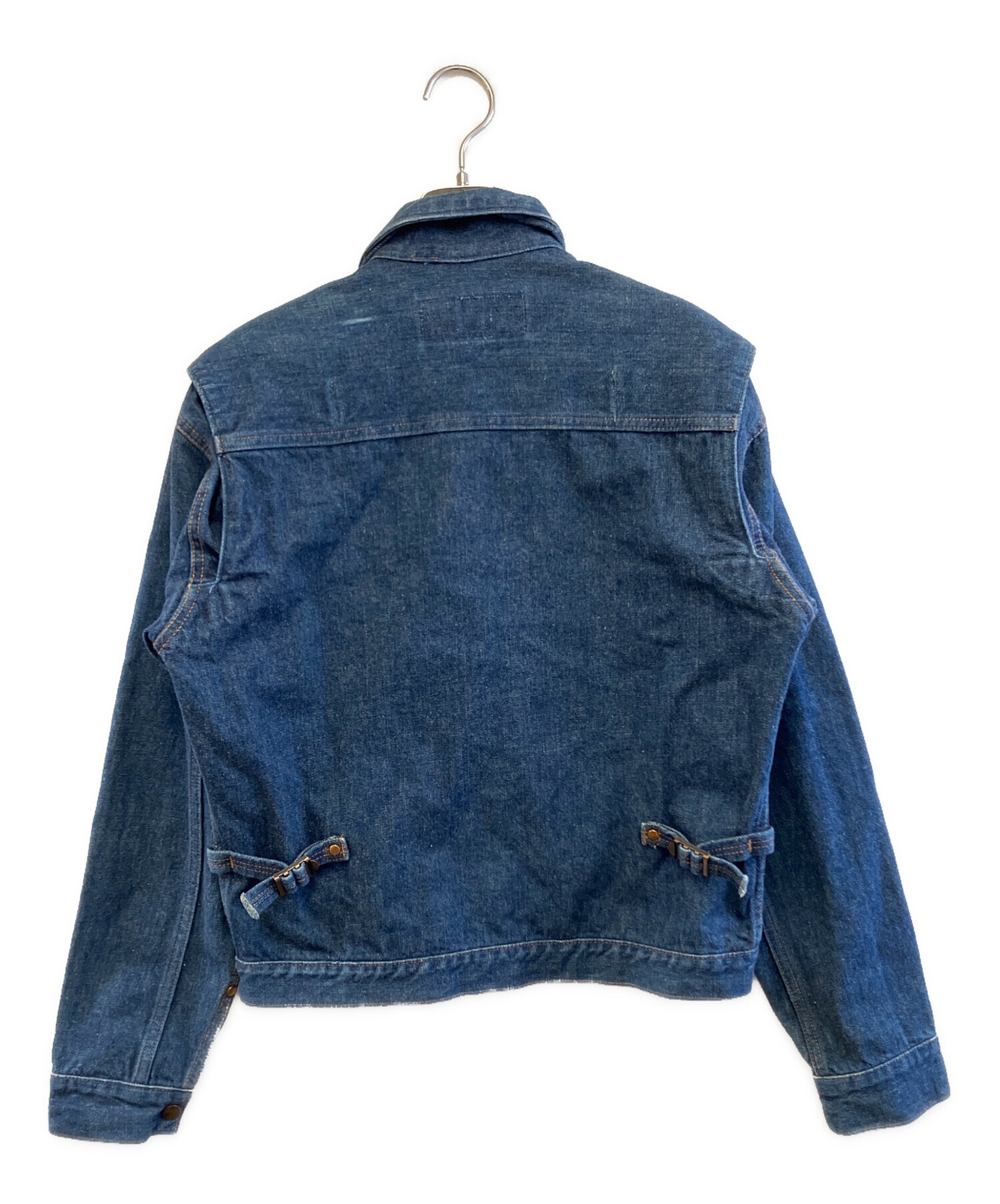 中古・古着通販】Wrangler (ラングラー) デニムジャケット ネイビー