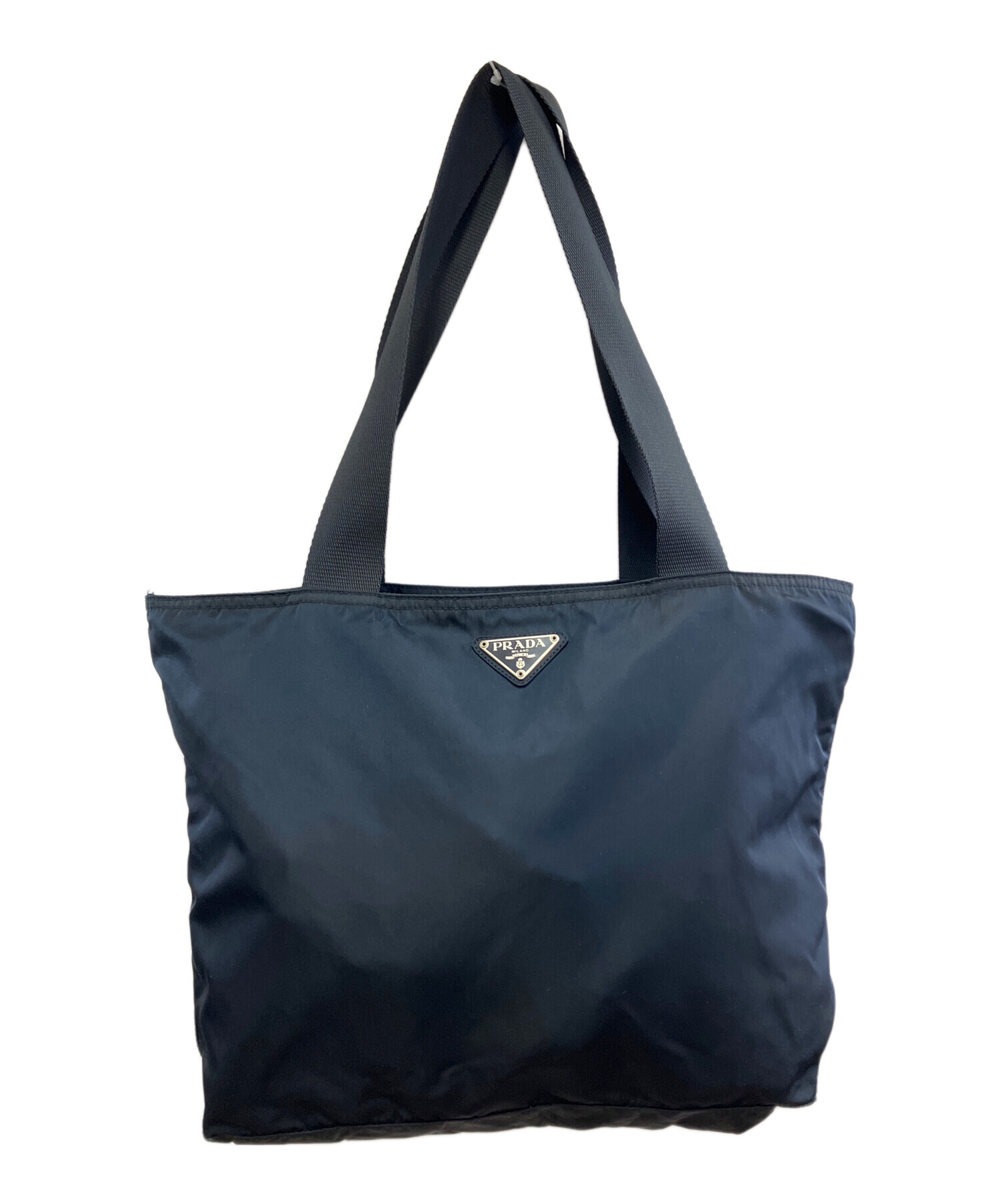 中古・古着通販】PRADA (プラダ) ナイロントートバッグ ネイビー