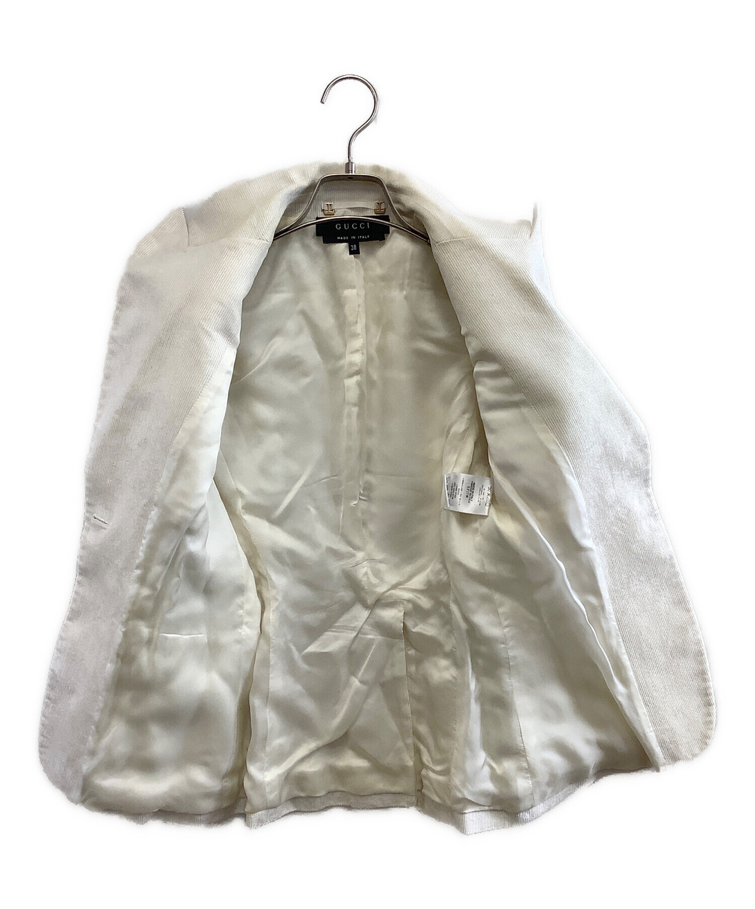 中古・古着通販】GUCCI (グッチ) テーラードジャケット ベージュ