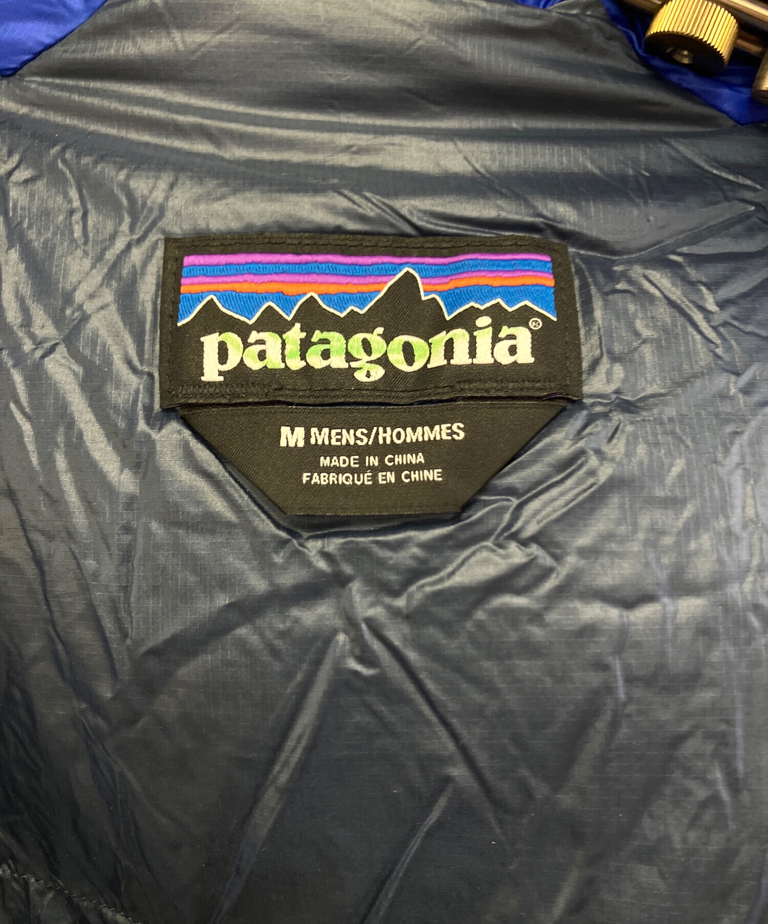 中古・古着通販】Patagonia (パタゴニア) ダウンジャケット ブルー