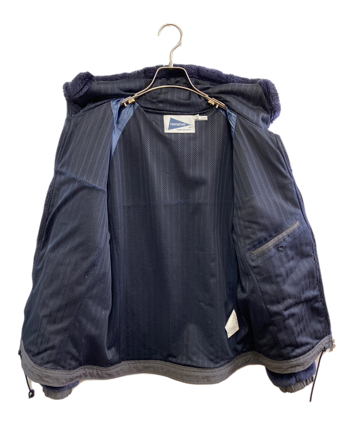 中古・古着通販】nonnative (ノンネイティブ) ボアジャケット ネイビー 