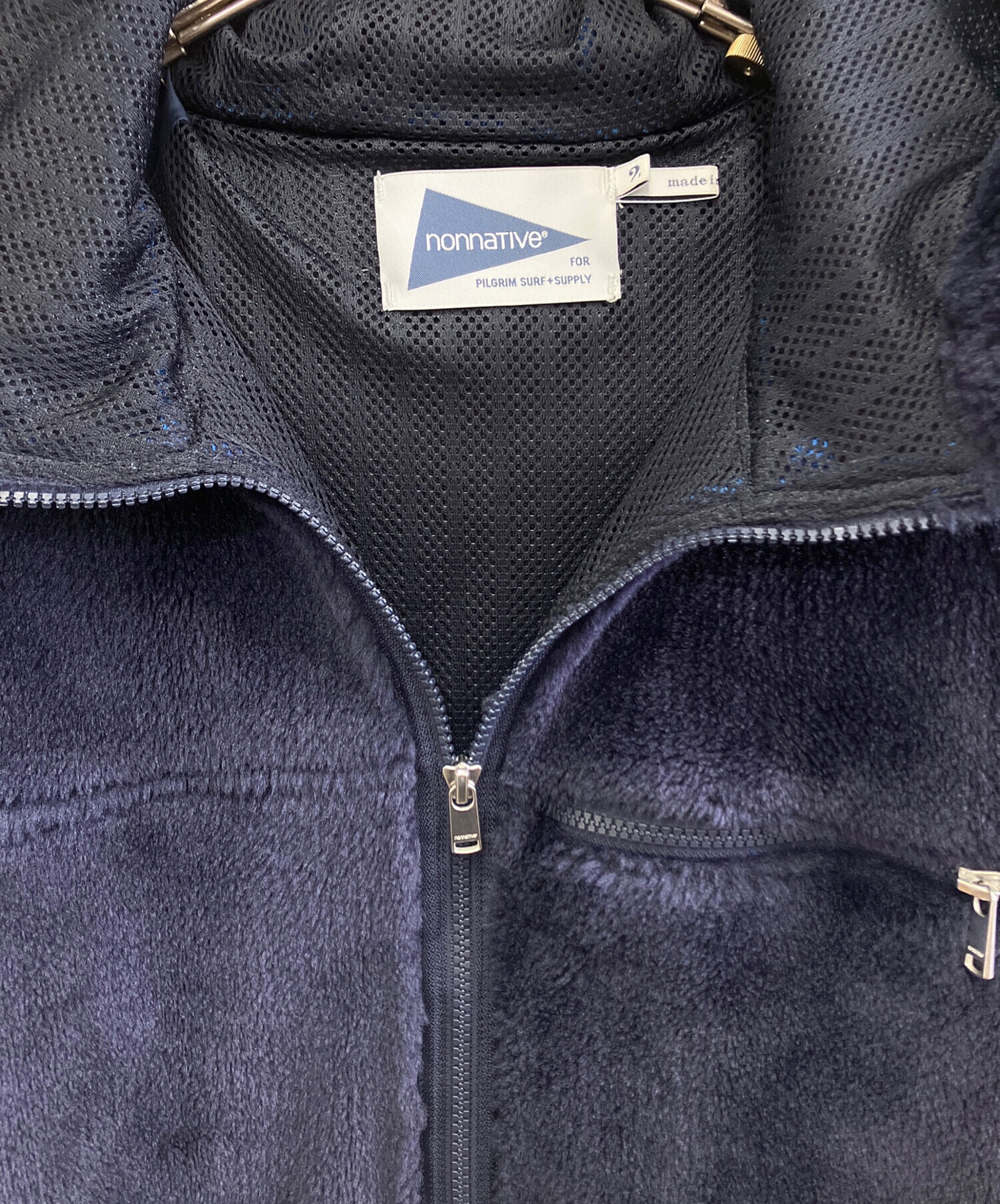中古・古着通販】nonnative (ノンネイティブ) ボアジャケット ネイビー 