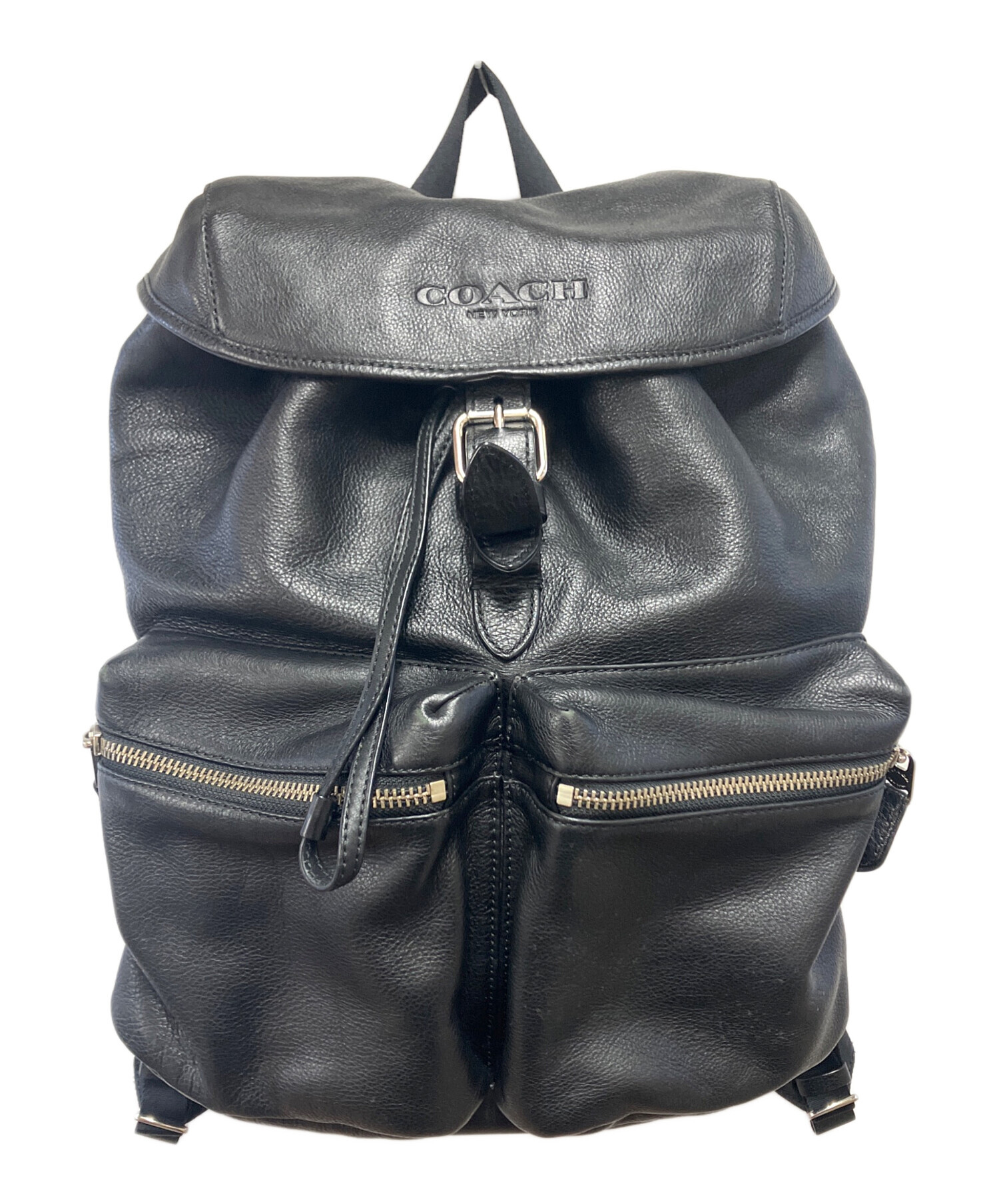 中古・古着通販】COACH (コーチ) リュック ブラック｜ブランド・古着 