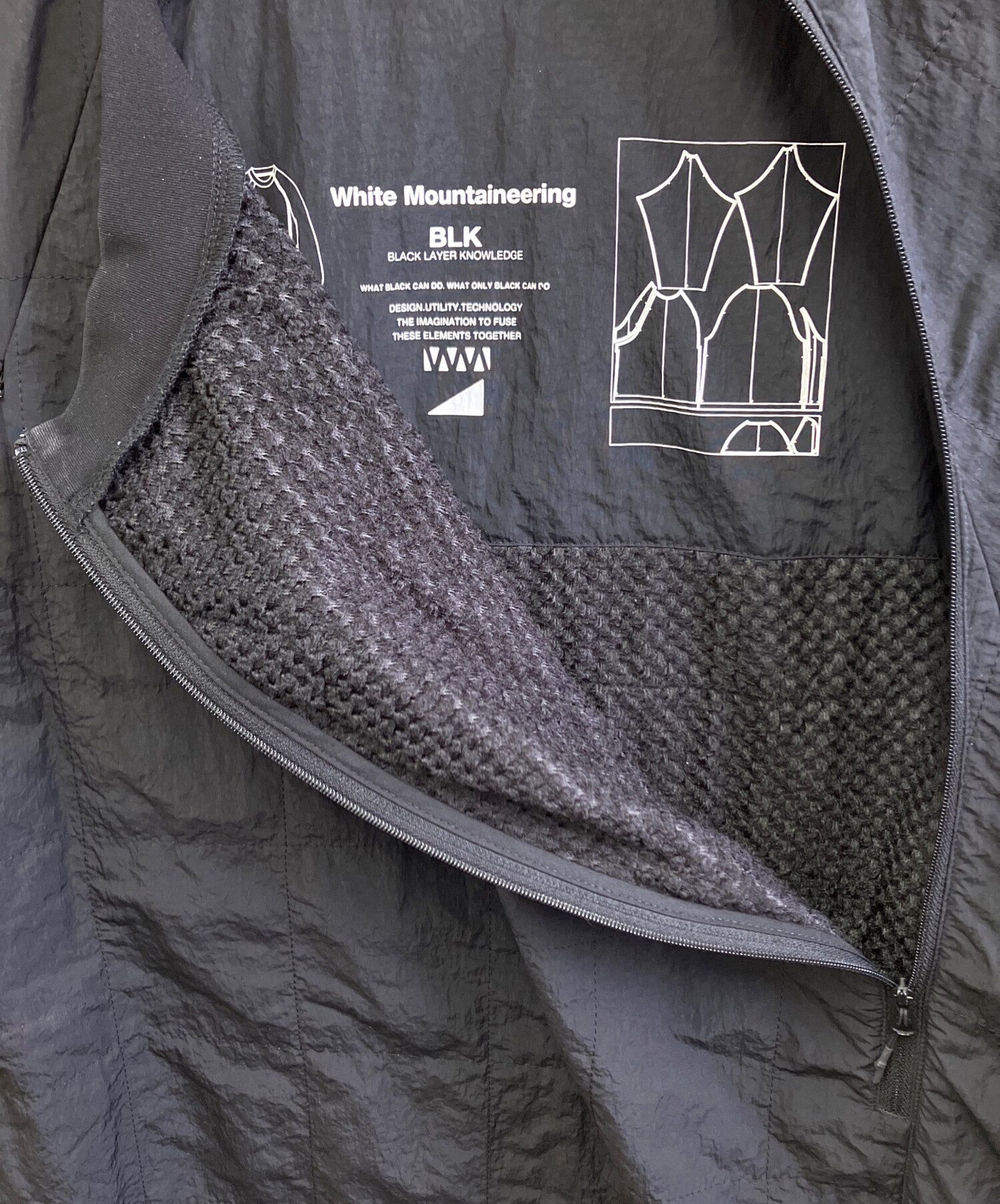 中古・古着通販】BLK WHITE MOUNTAINEERING (ビーエルケー ホワイト 