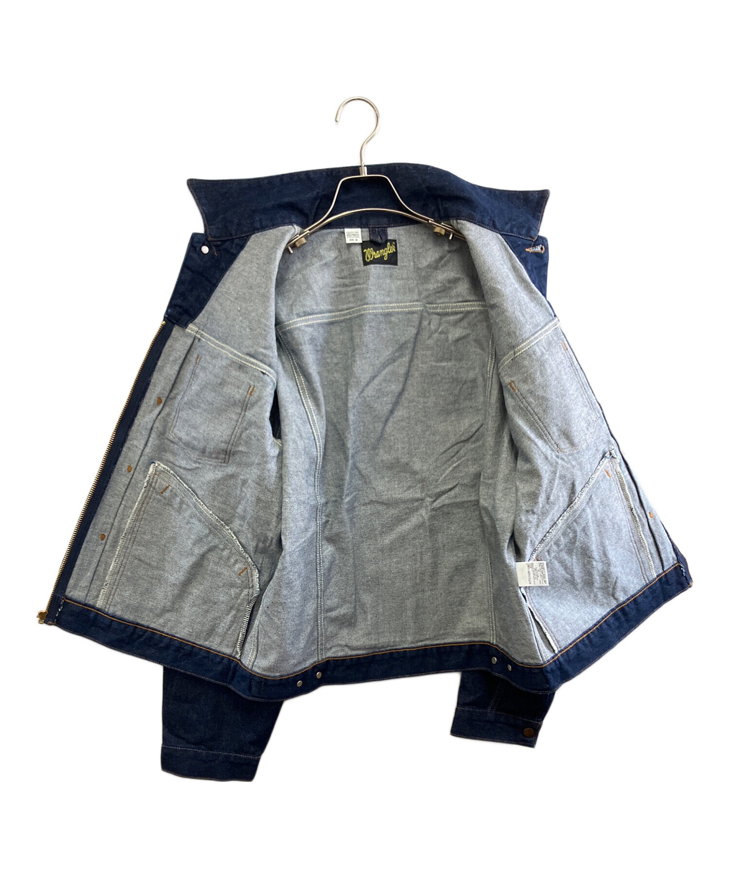 Wrangler デニムジャケット サイズ40 中古・古着通販】Wrangler (ラングラー) デニムジャケット インディゴ
