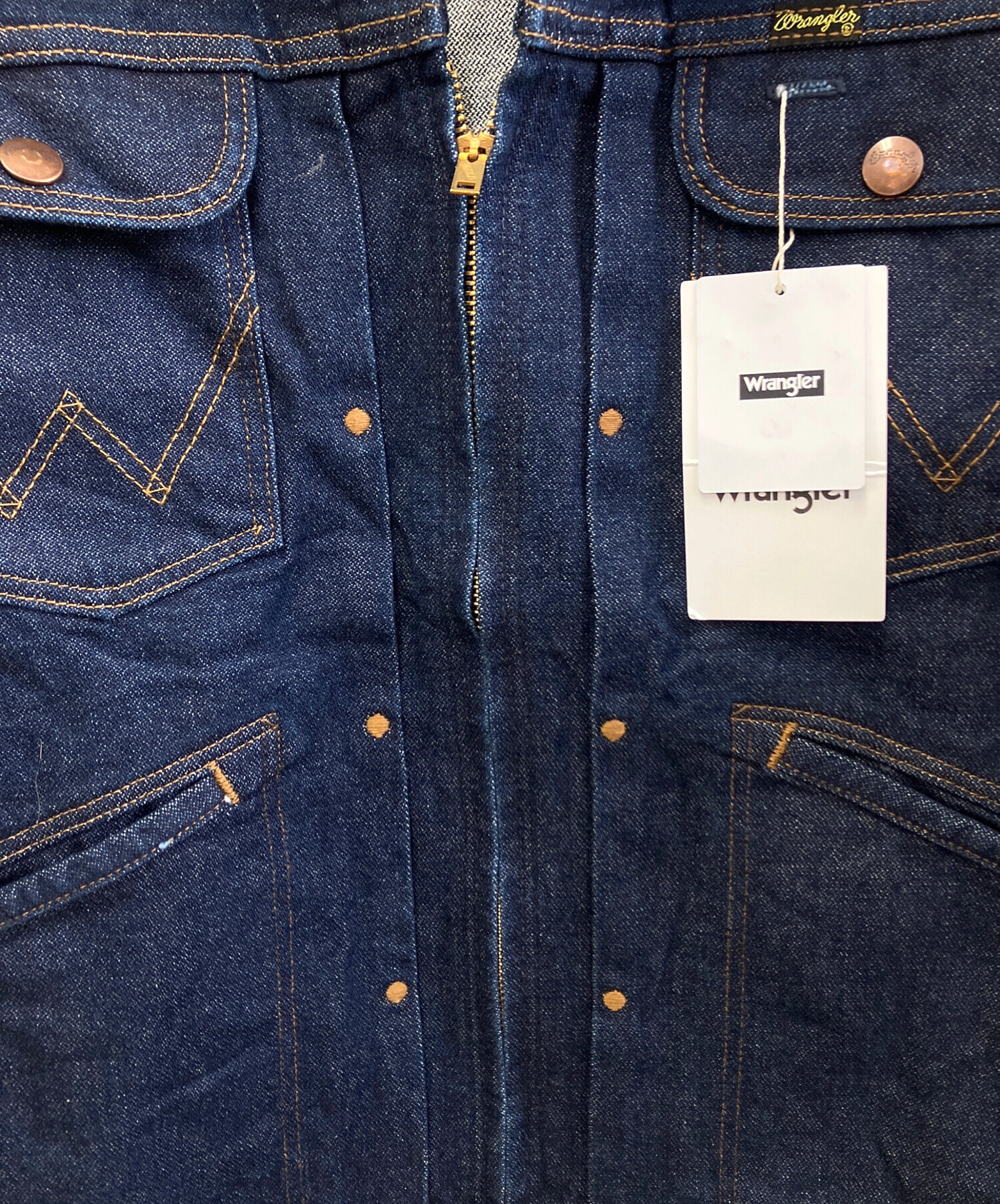 中古・古着通販】Wrangler (ラングラー) デニムジャケット インディゴ