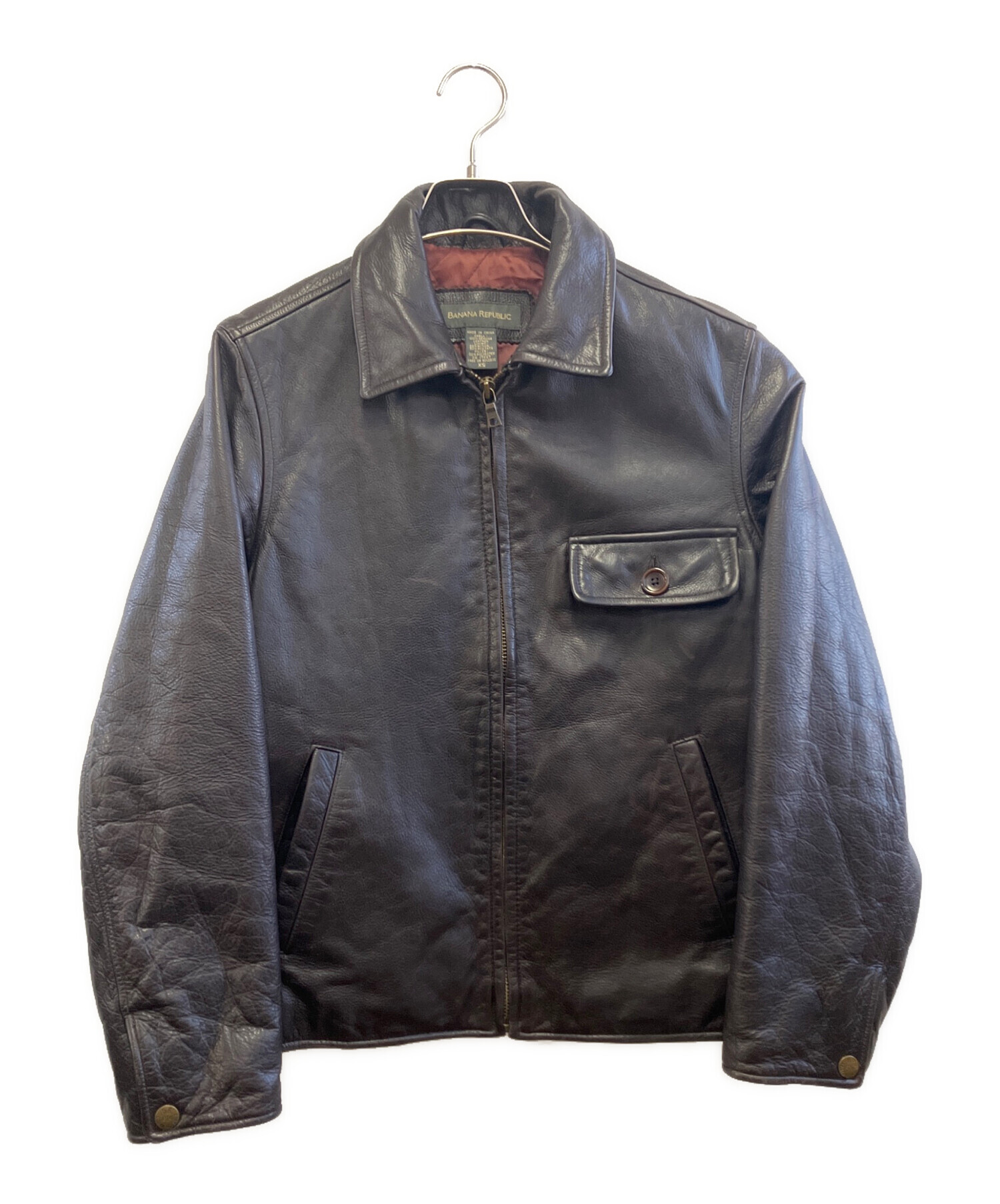 中古・古着通販】BANANA REPUBLIC (バナナリパブリック) レザー 